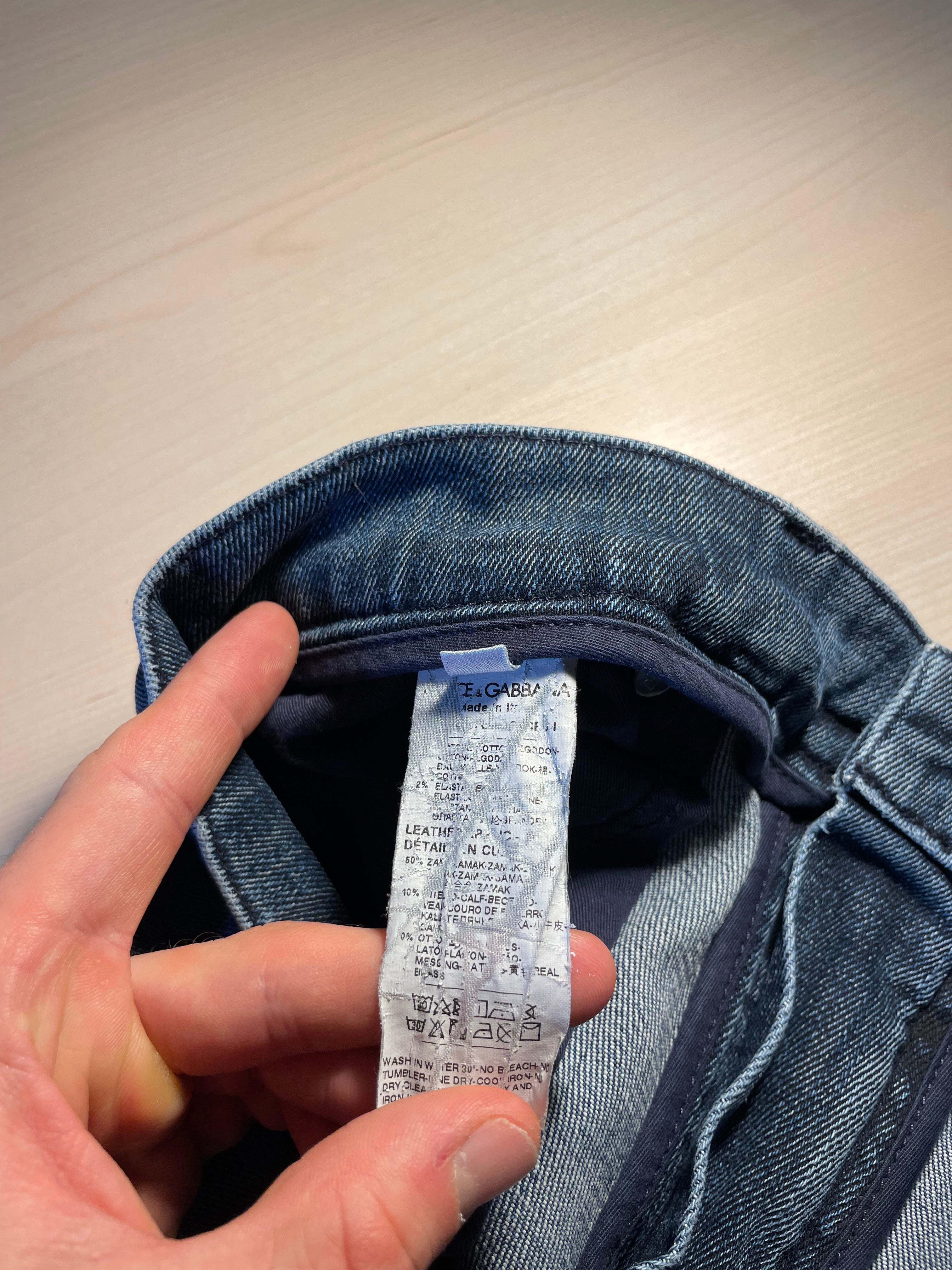Jeans Dolce e Gabbana Denim Slim blu