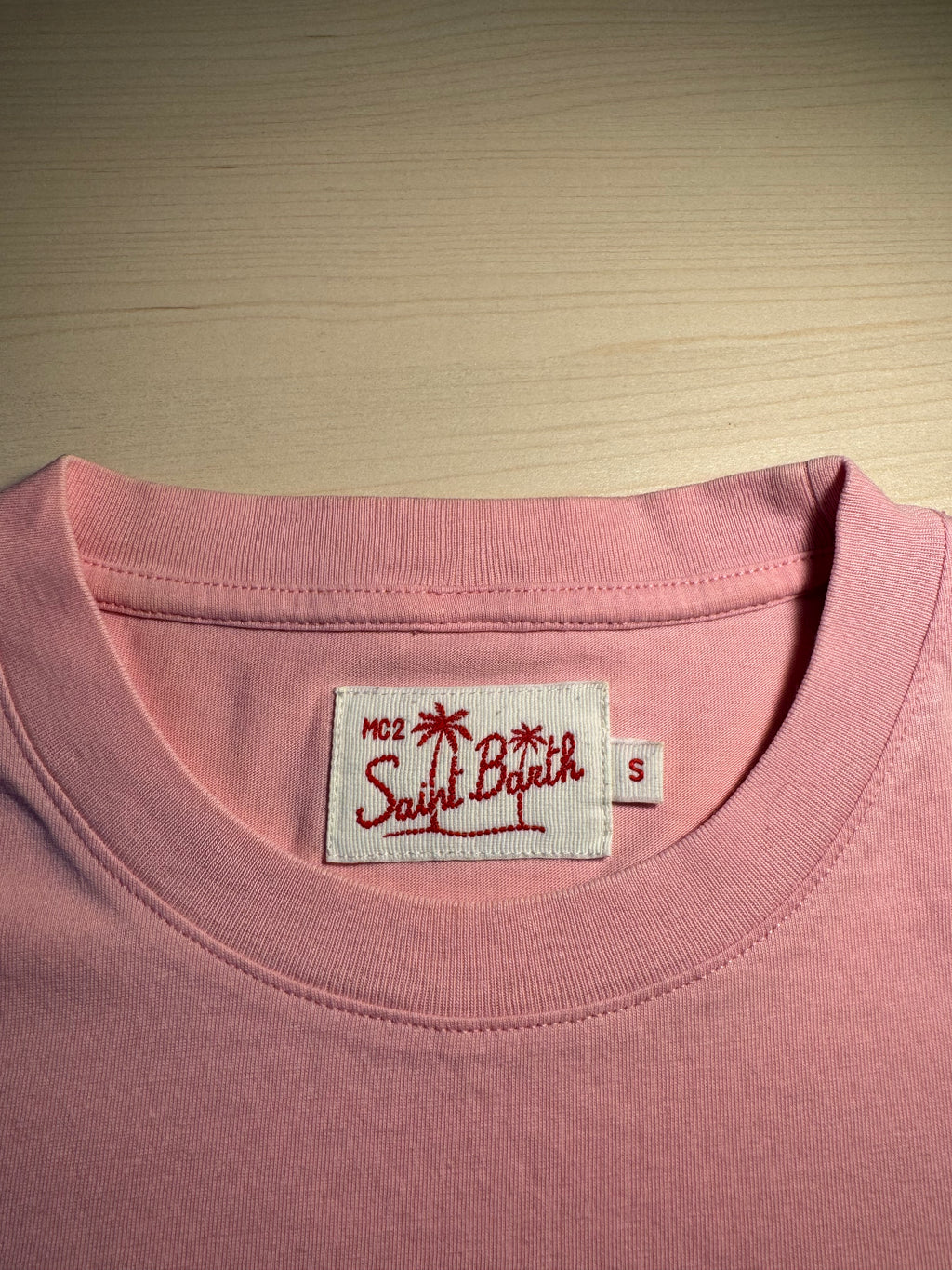 Maglia Saint Barth "For Me With Gin Mare Please” rosa