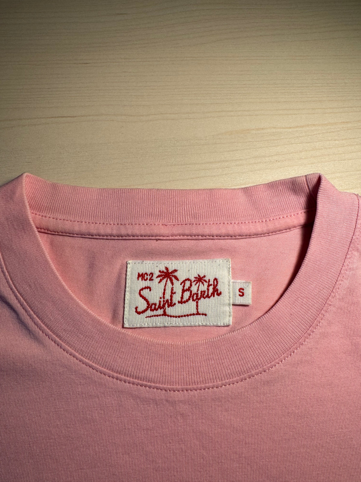 Maglia Saint Barth "For Me With Gin Mare Please” rosa