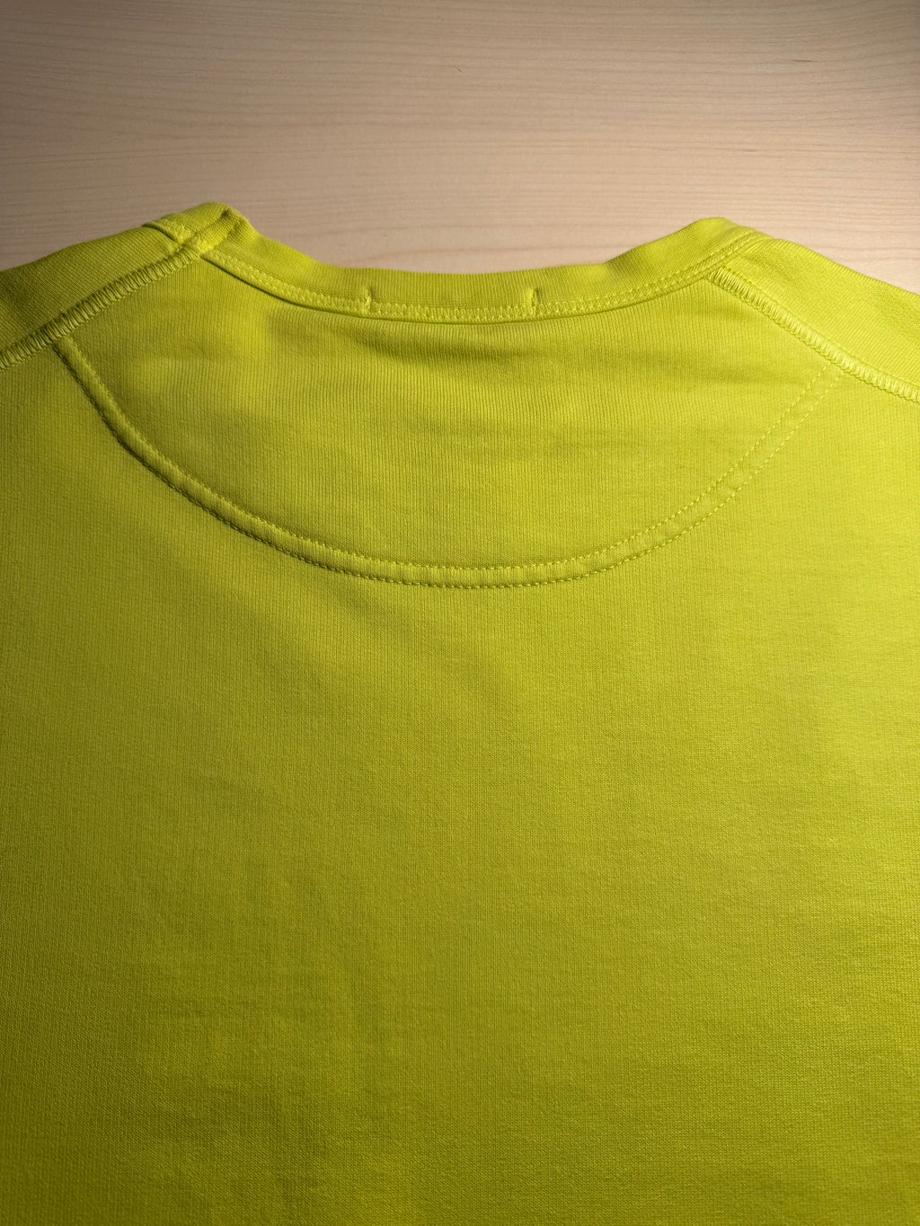 Felpa Stone Island giallo fluo