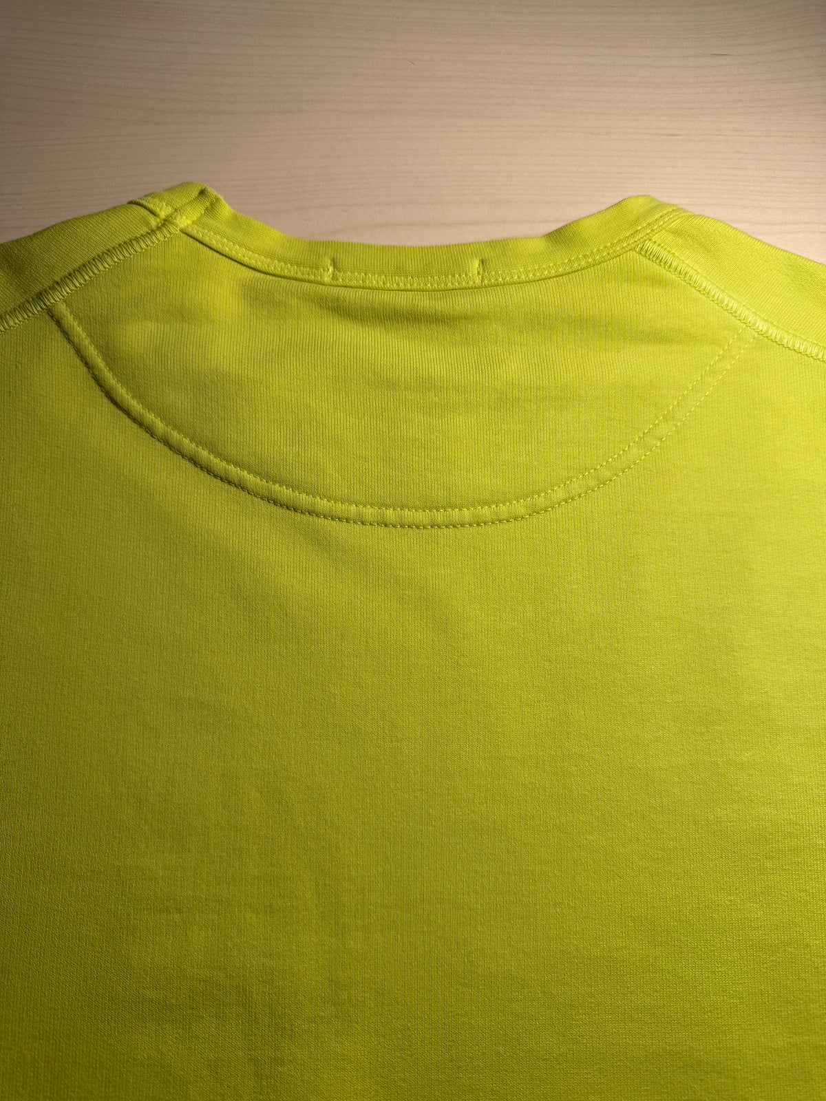 Felpa Stone Island giallo fluo