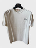 Maglia Saint Barth ricamo "St. Barth" bianca