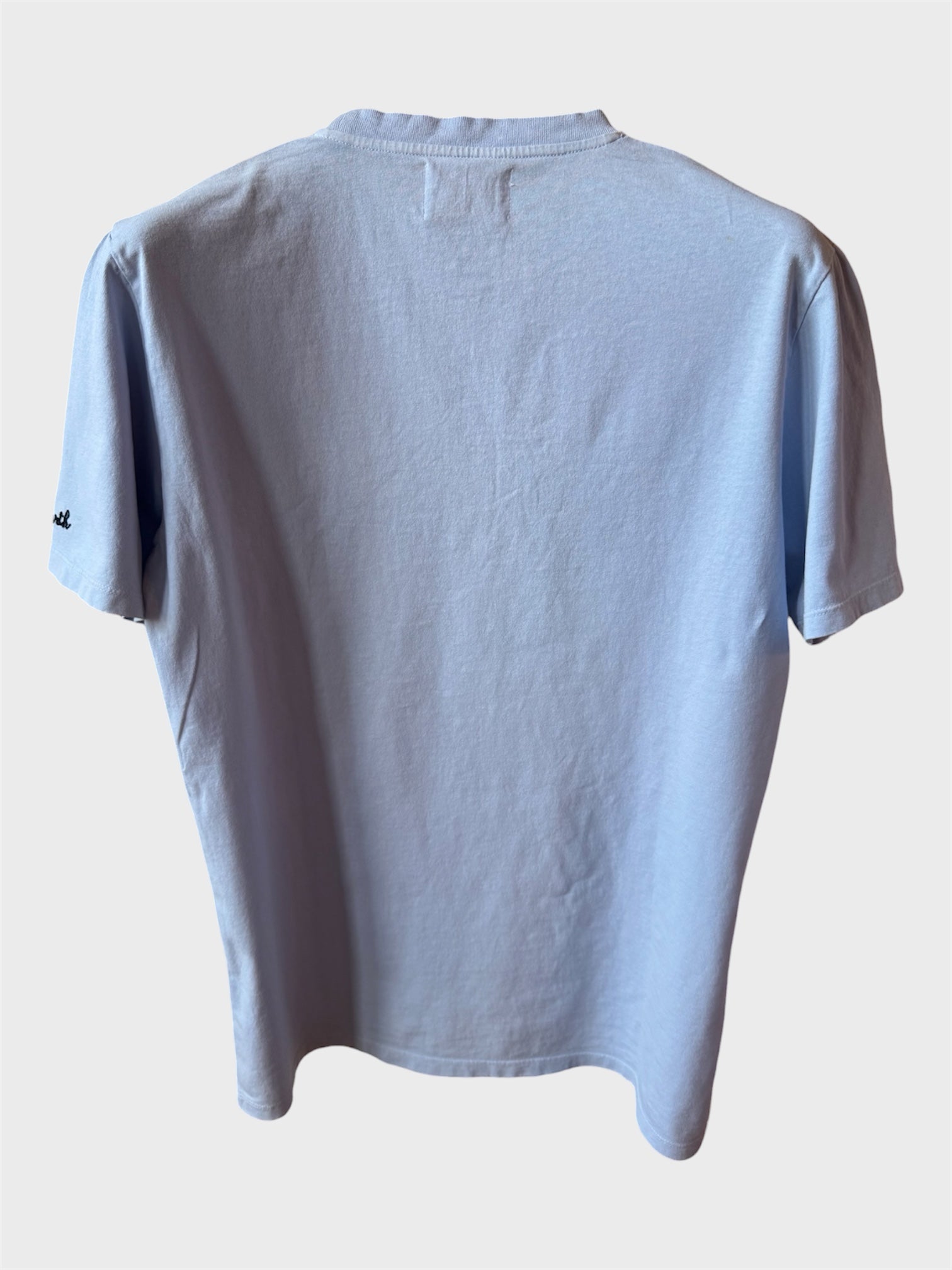 T-shirt Saint Barth "Long Island" azzurro