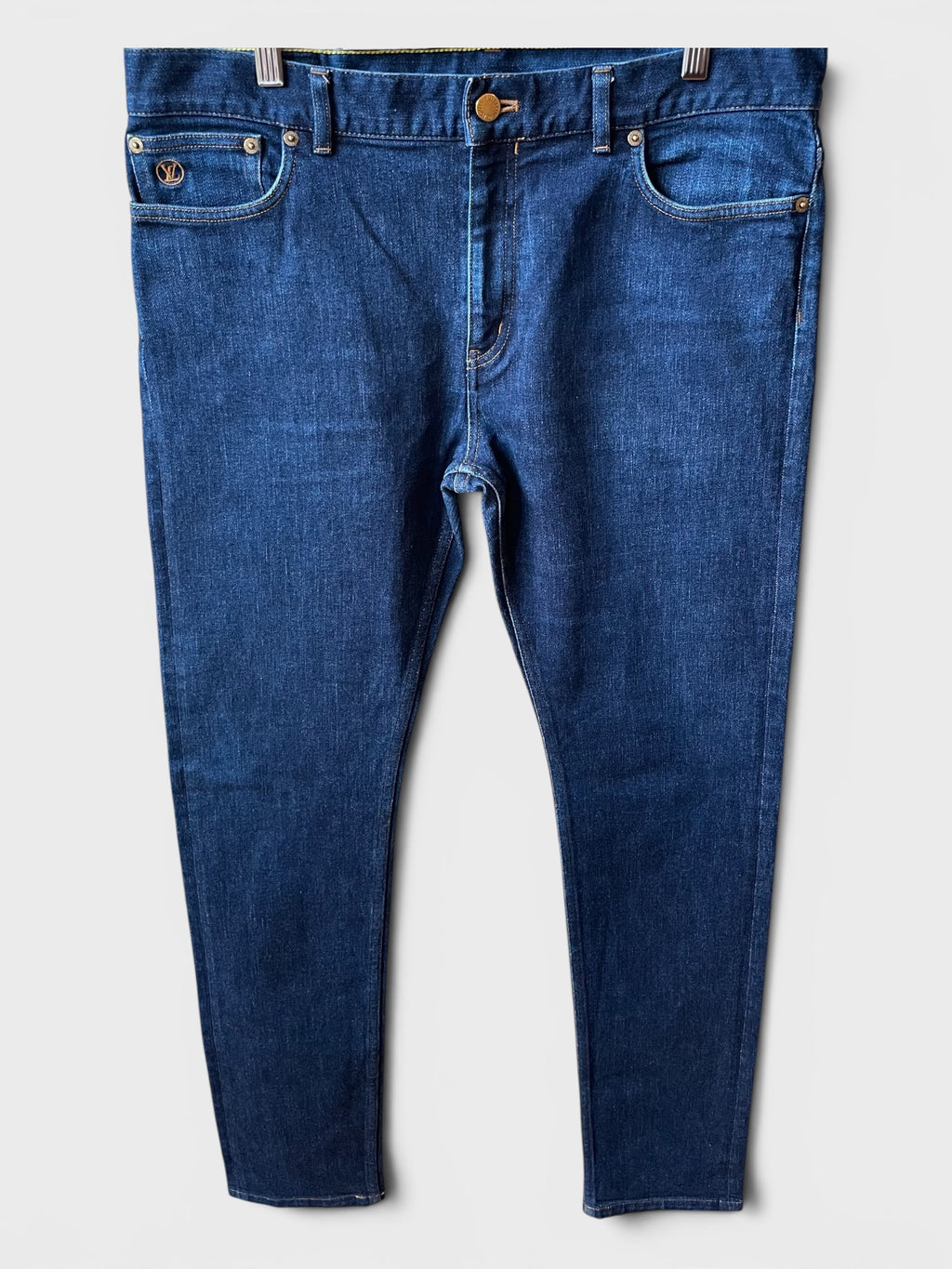 Jeans Louis Vuitton Slim Stretch blu