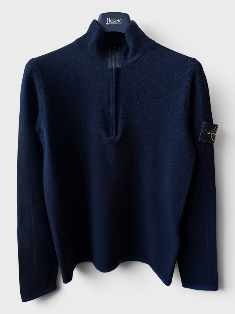 Maglione Stone Island con zip nero