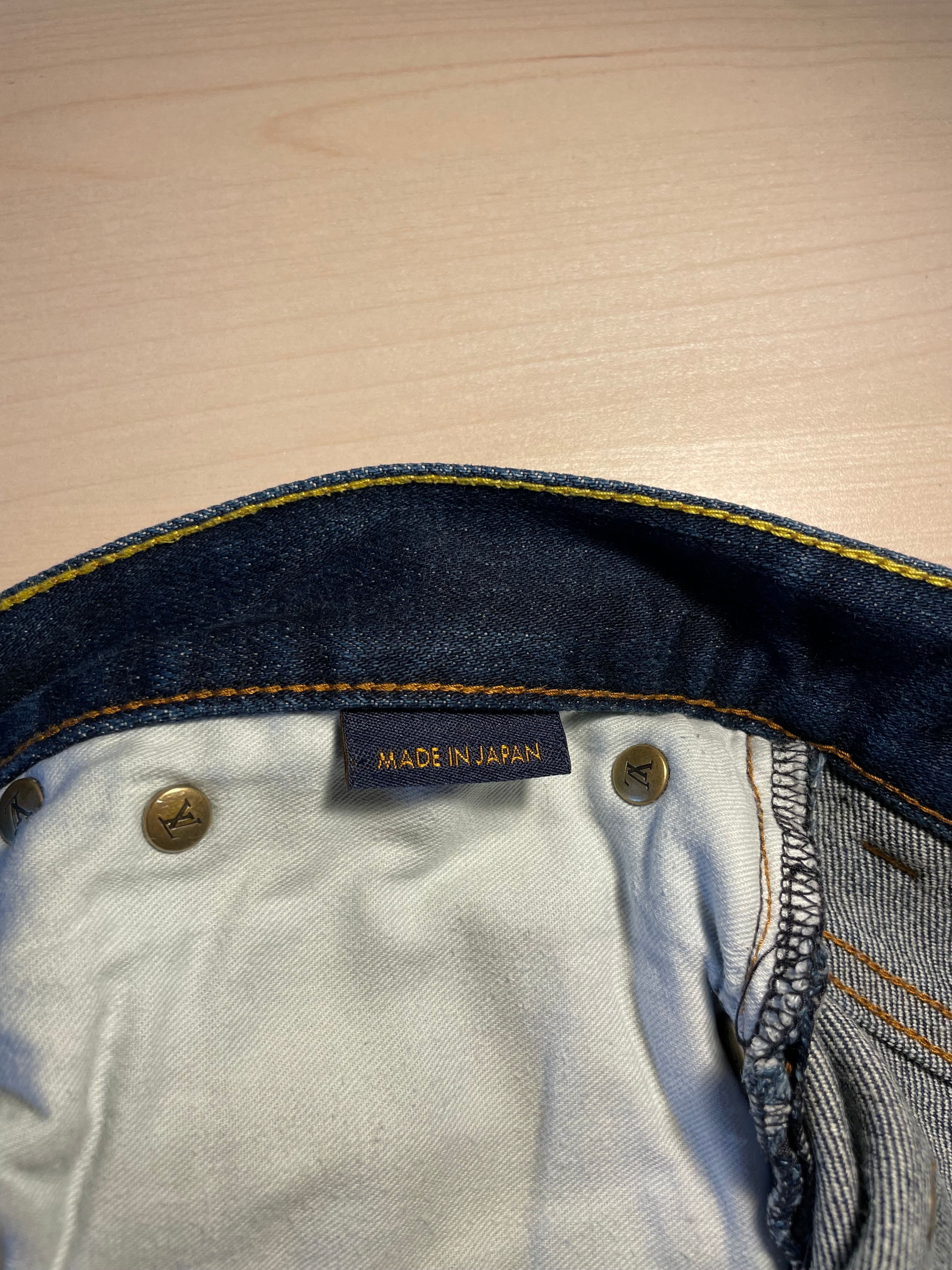 Jeans Louis Vuitton Slim Stretch blu