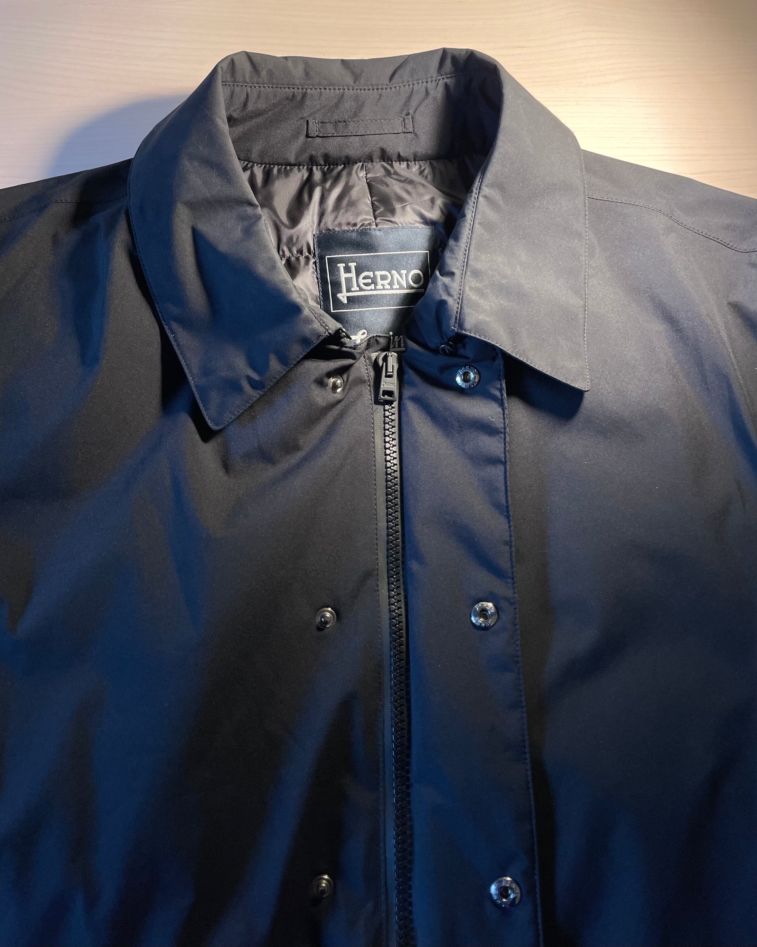 Giubbino Herno Laminar Gore-Tex nero