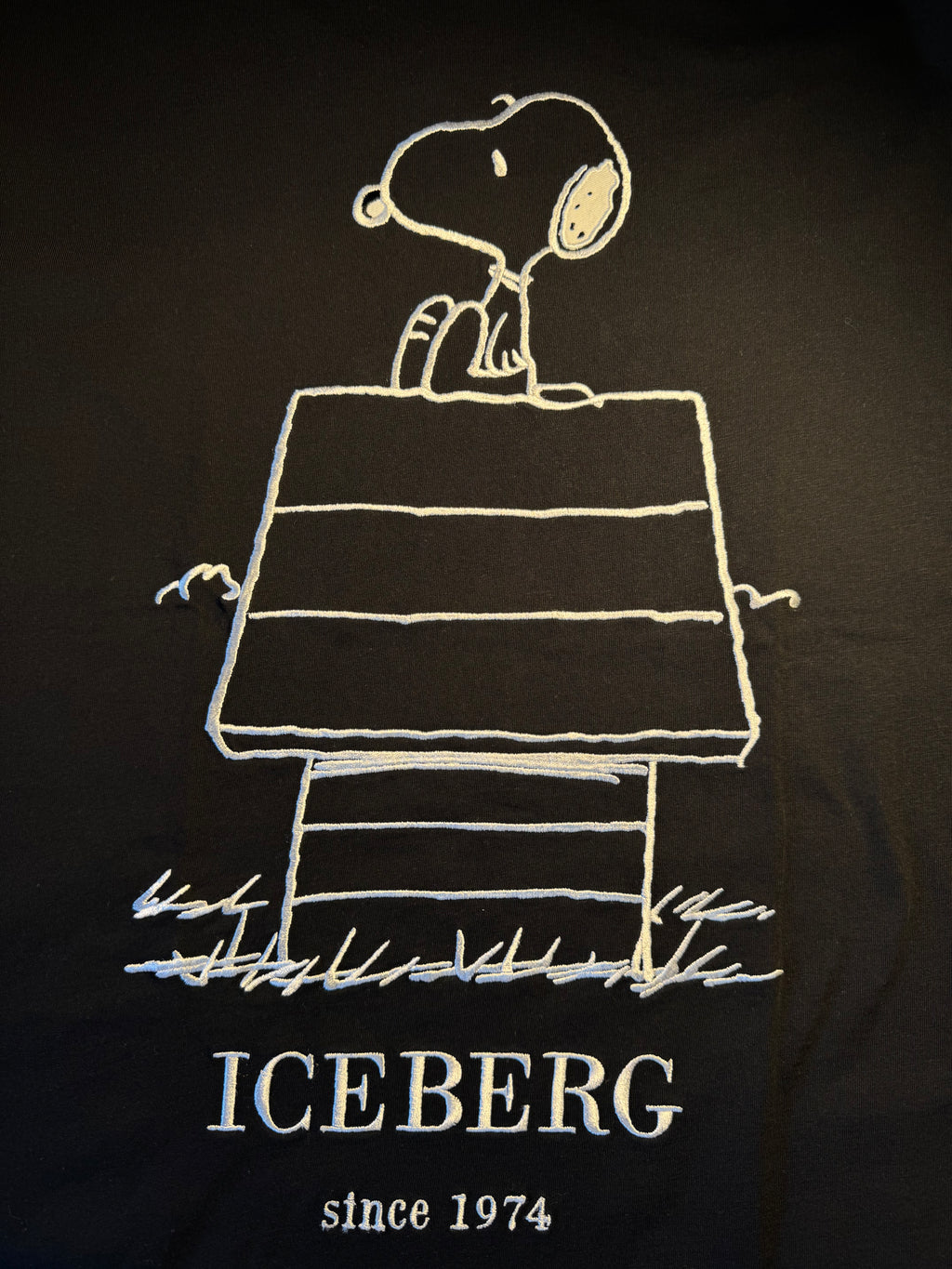 Maglia Iceberg “Snoopy” nera