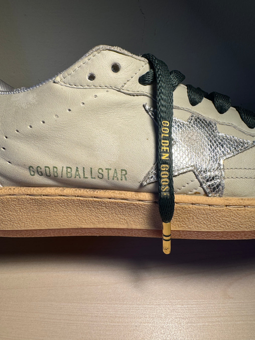 Golden Goose Ball Star stella argento