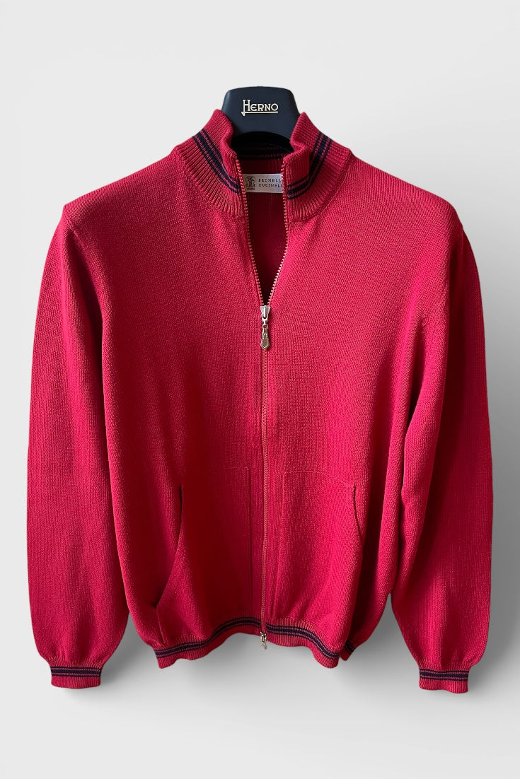 Maglione Brunello Cucinelli rosso