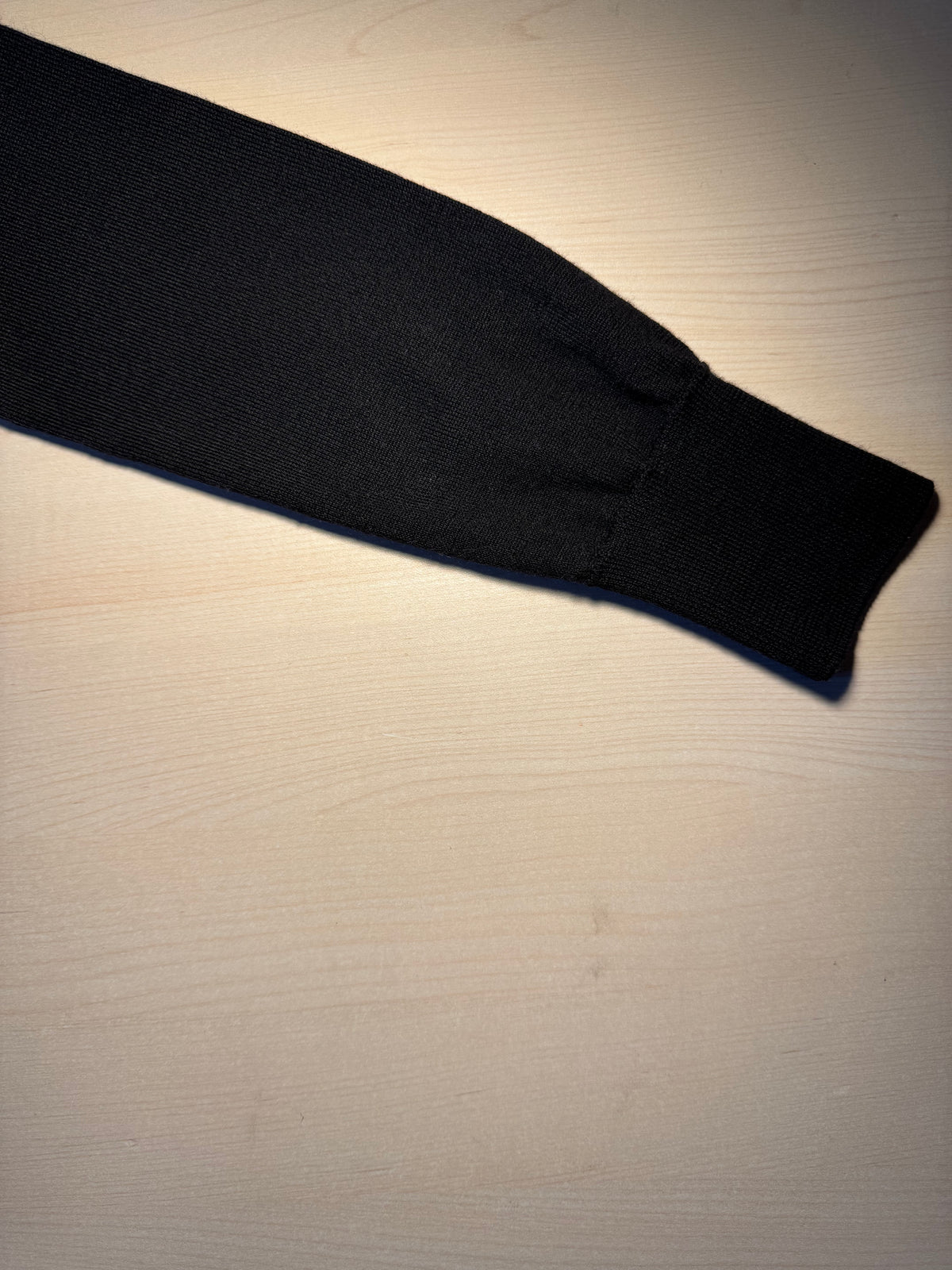 Cardigan Herno nero 100% lana vergine