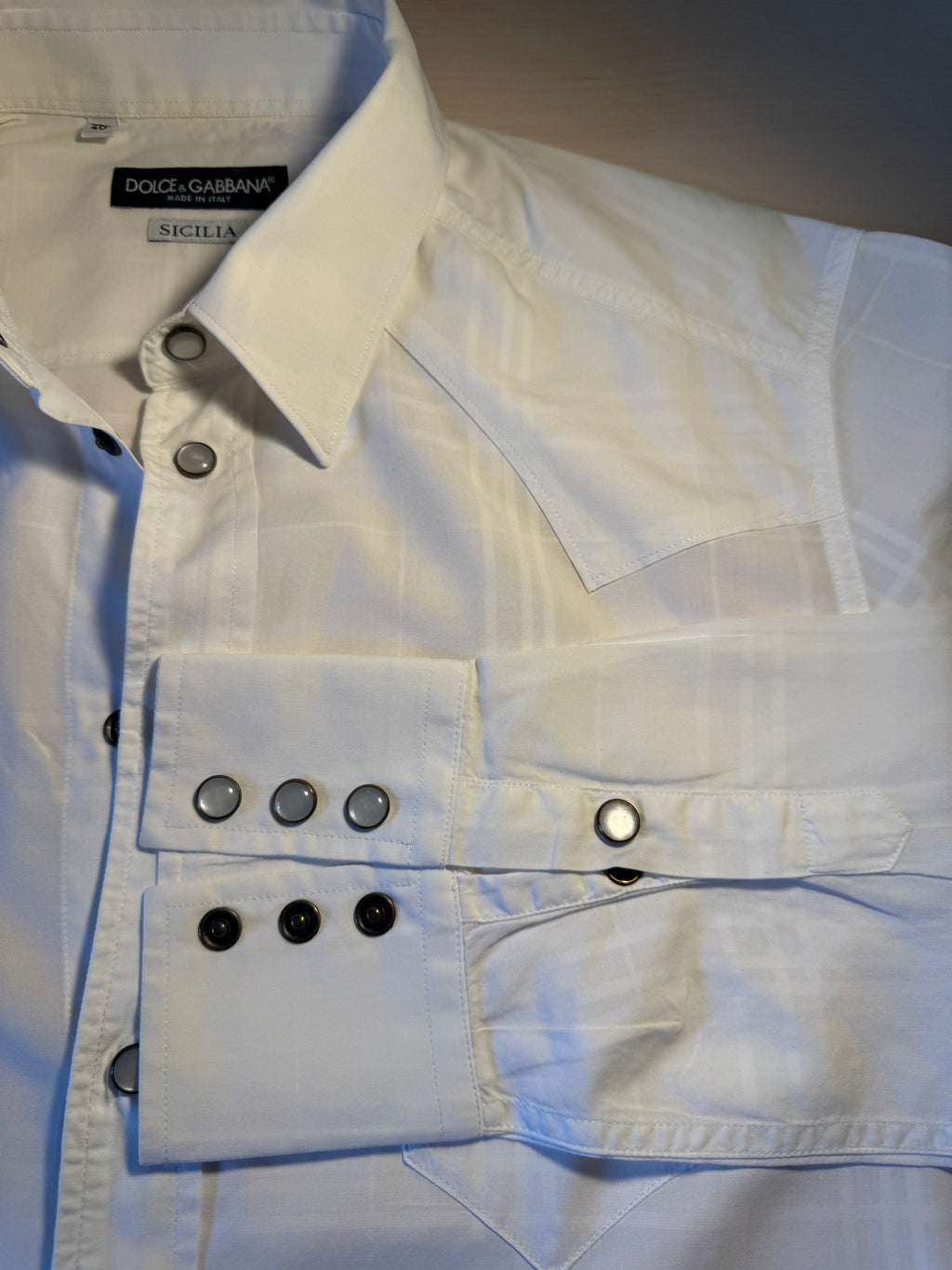Camicia bianca Dolce & Gabbana “Sicilia”
