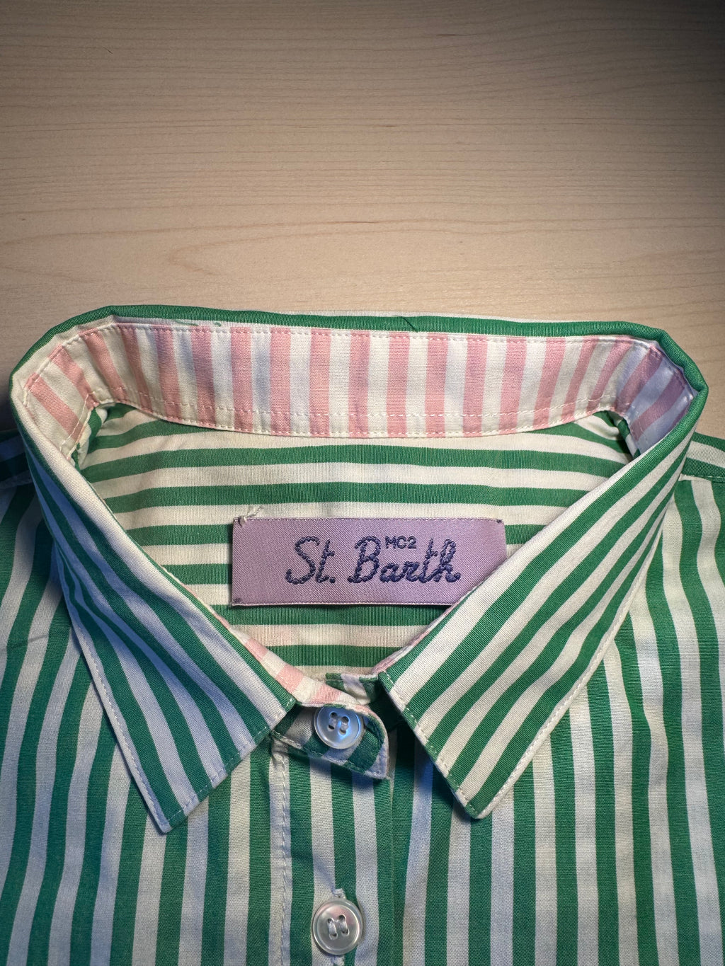 Camicia Saint Barth "Madame A La Plage" righe