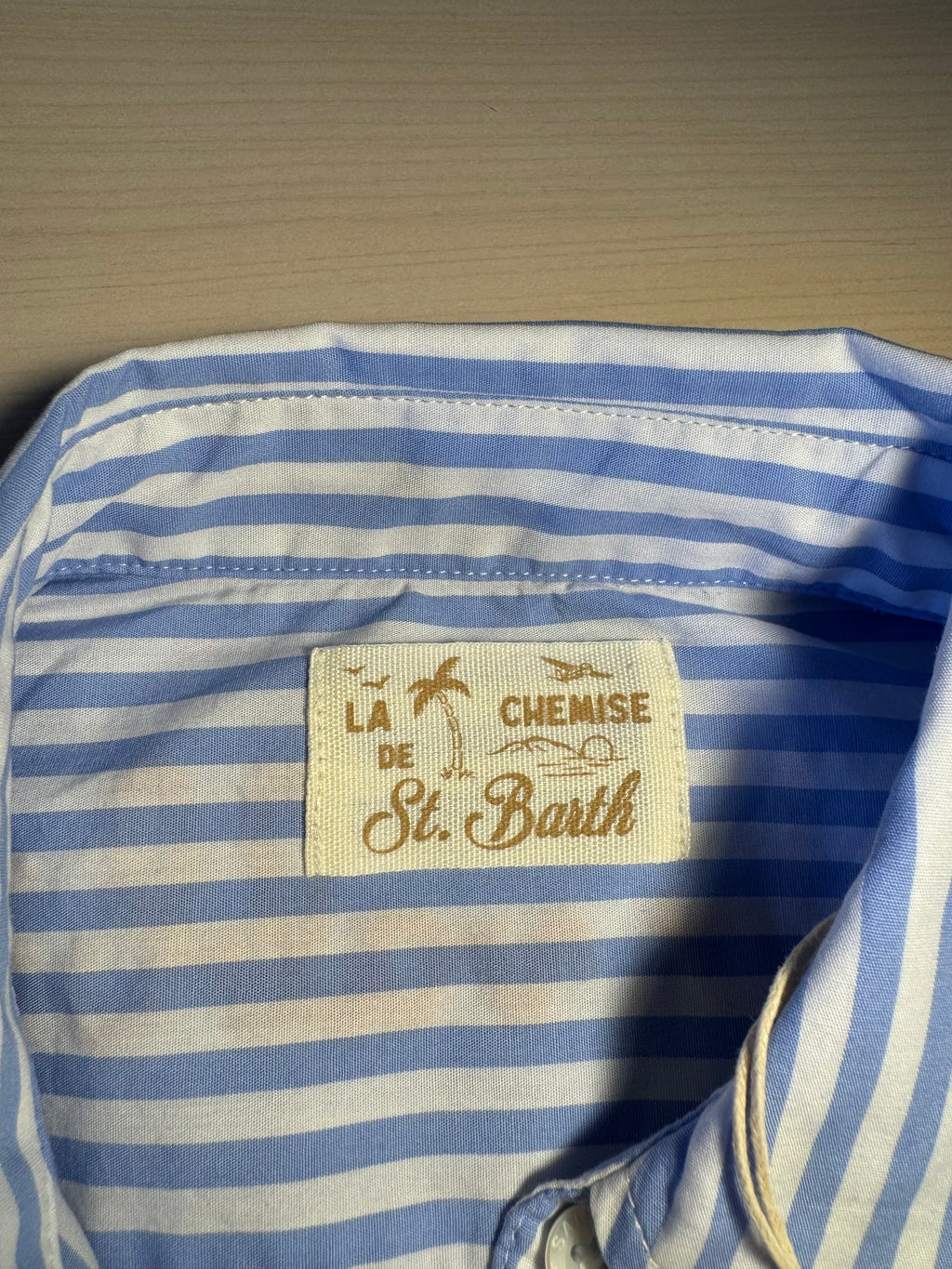 Camicia Saint Barth righe “No Vabbè”