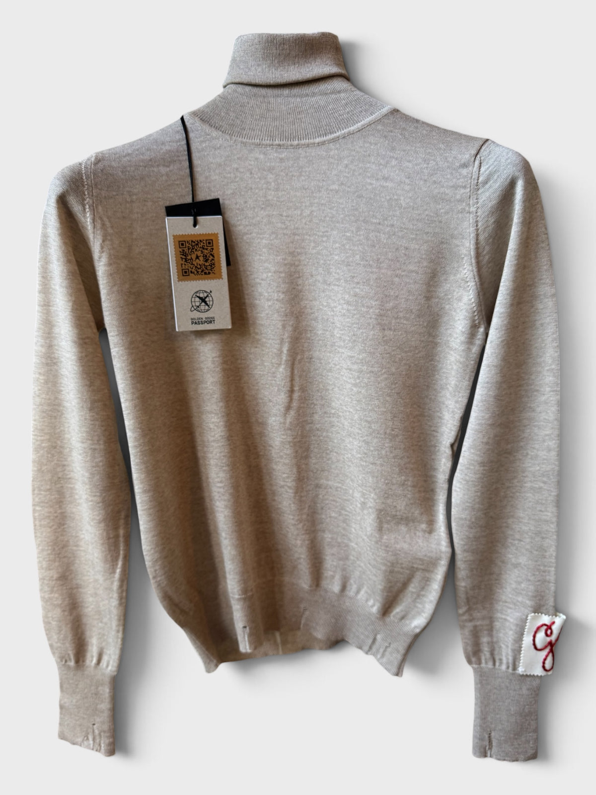 Maglione dolcevita Golden Goose beige