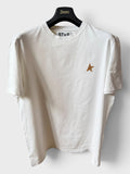 Maglia Golden Goose Star bianca stella oro