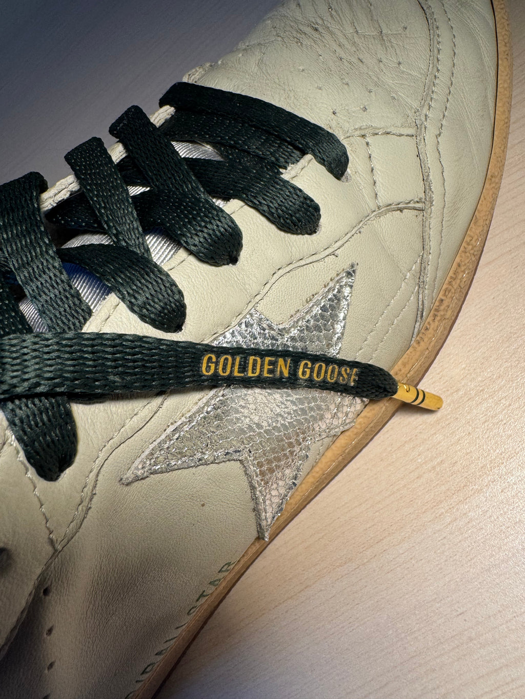 Golden Goose Ball Star stella argento