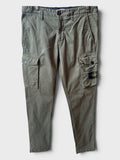 Pantaloni Stone Island cargo verdi