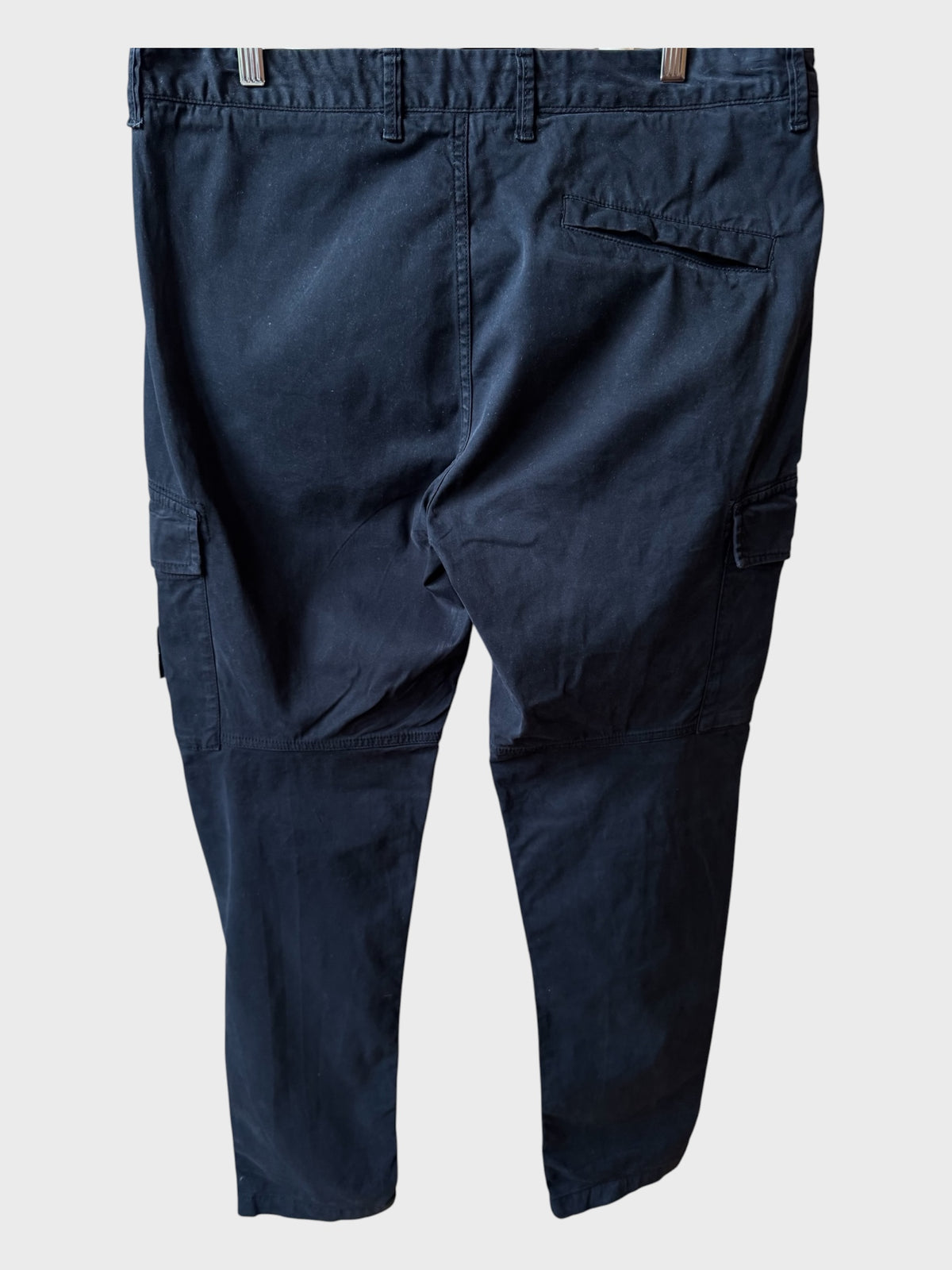 Pantaloni Stone Island cargo blu