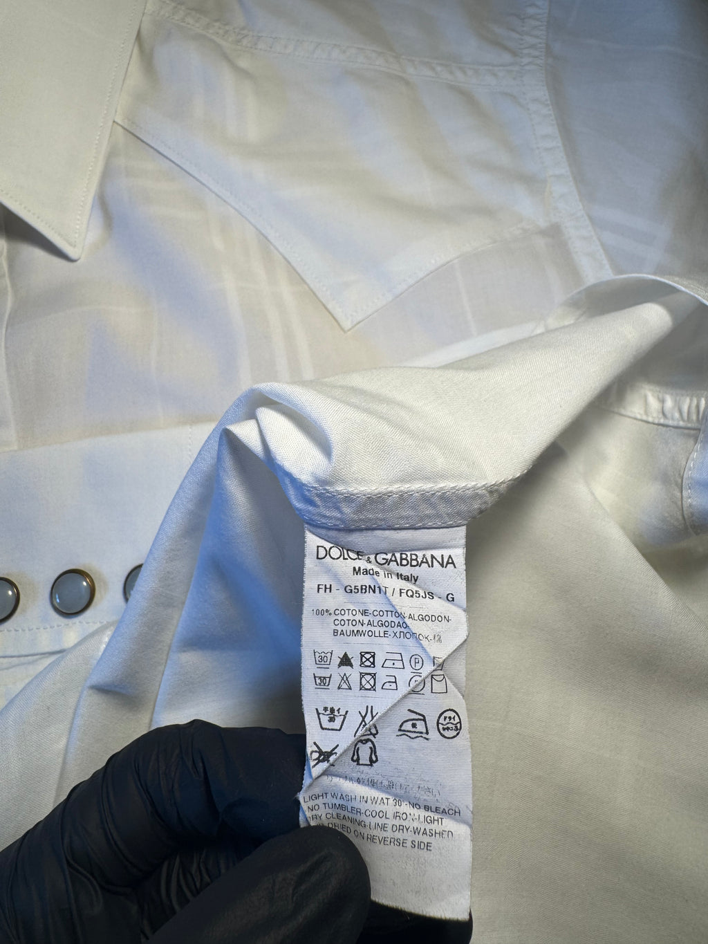 Camicia bianca Dolce & Gabbana “Sicilia”