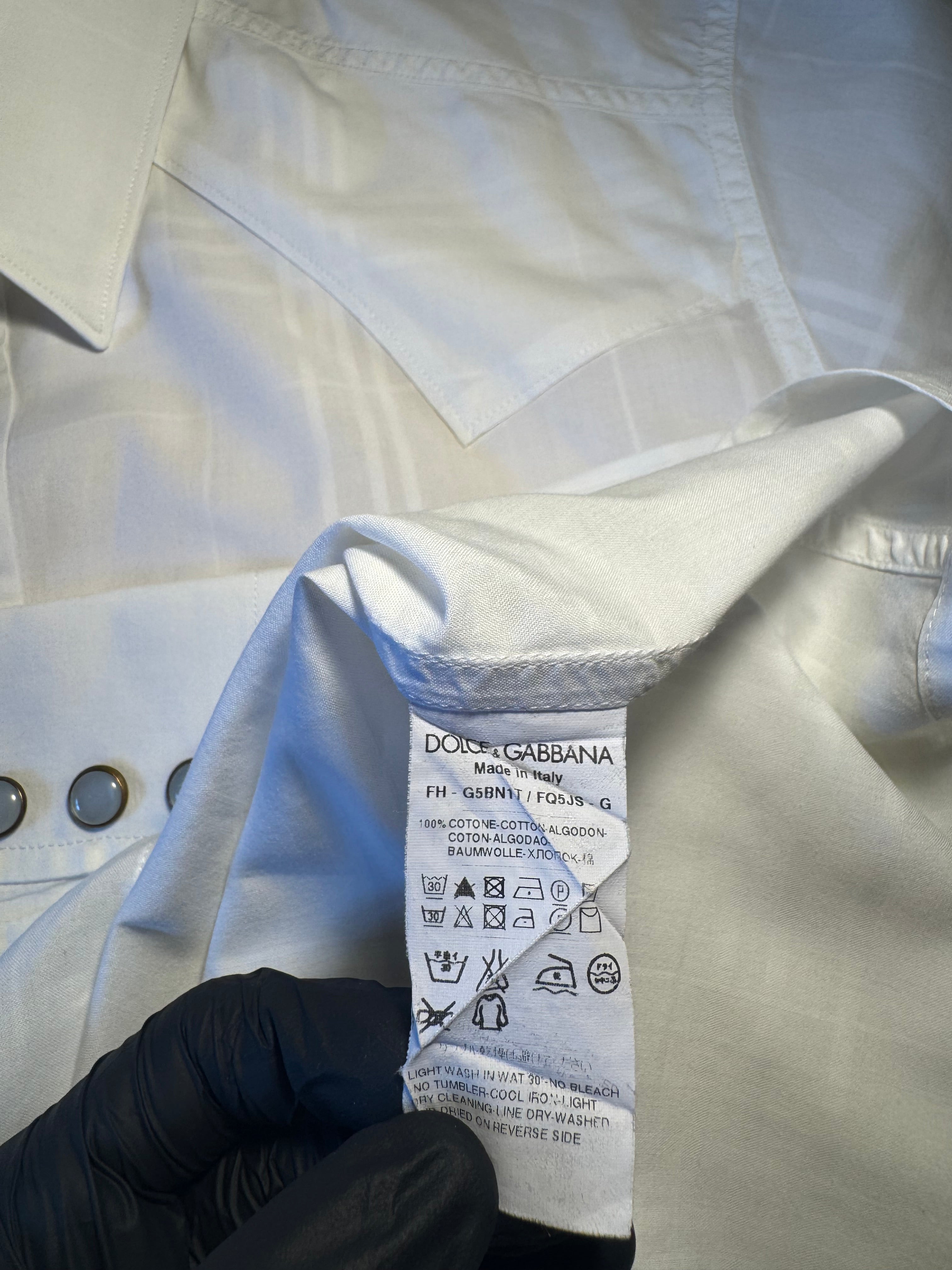 Camicia bianca Dolce & Gabbana “Sicilia”