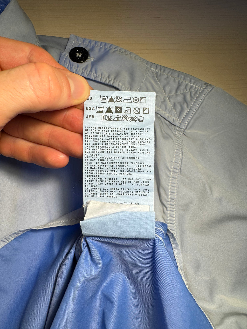 Camicia Stone Island azzurra