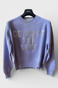 Maglione Golden Goose lilla "Do what you love"