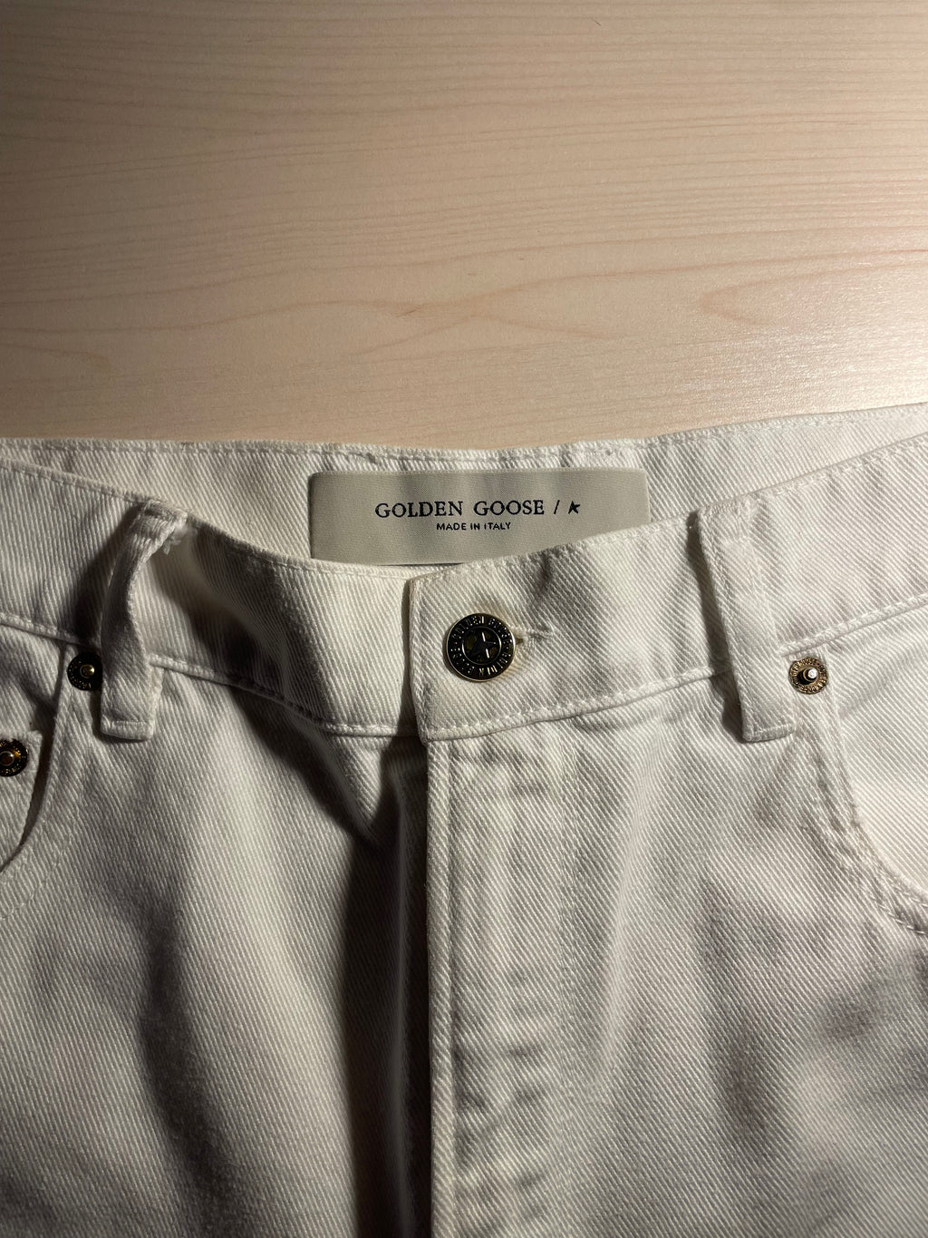 Jeans Golden Goose bianchi