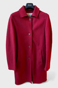 Cappotto Herno rosso lana