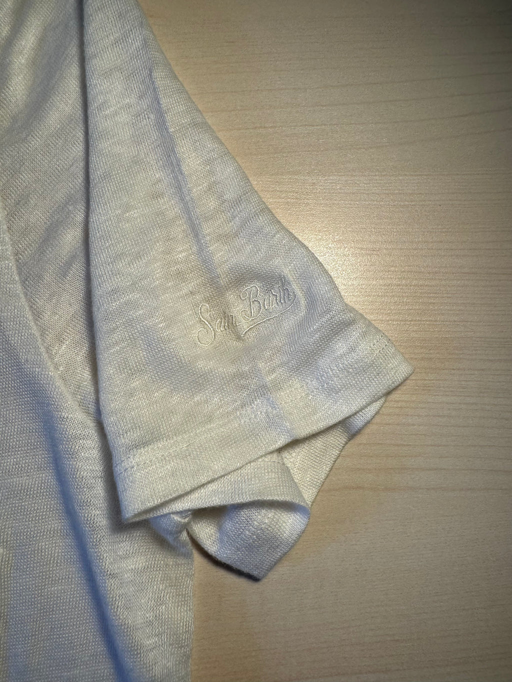 Maglia Saint Barth "Portofino J'arrive" 100% lino
