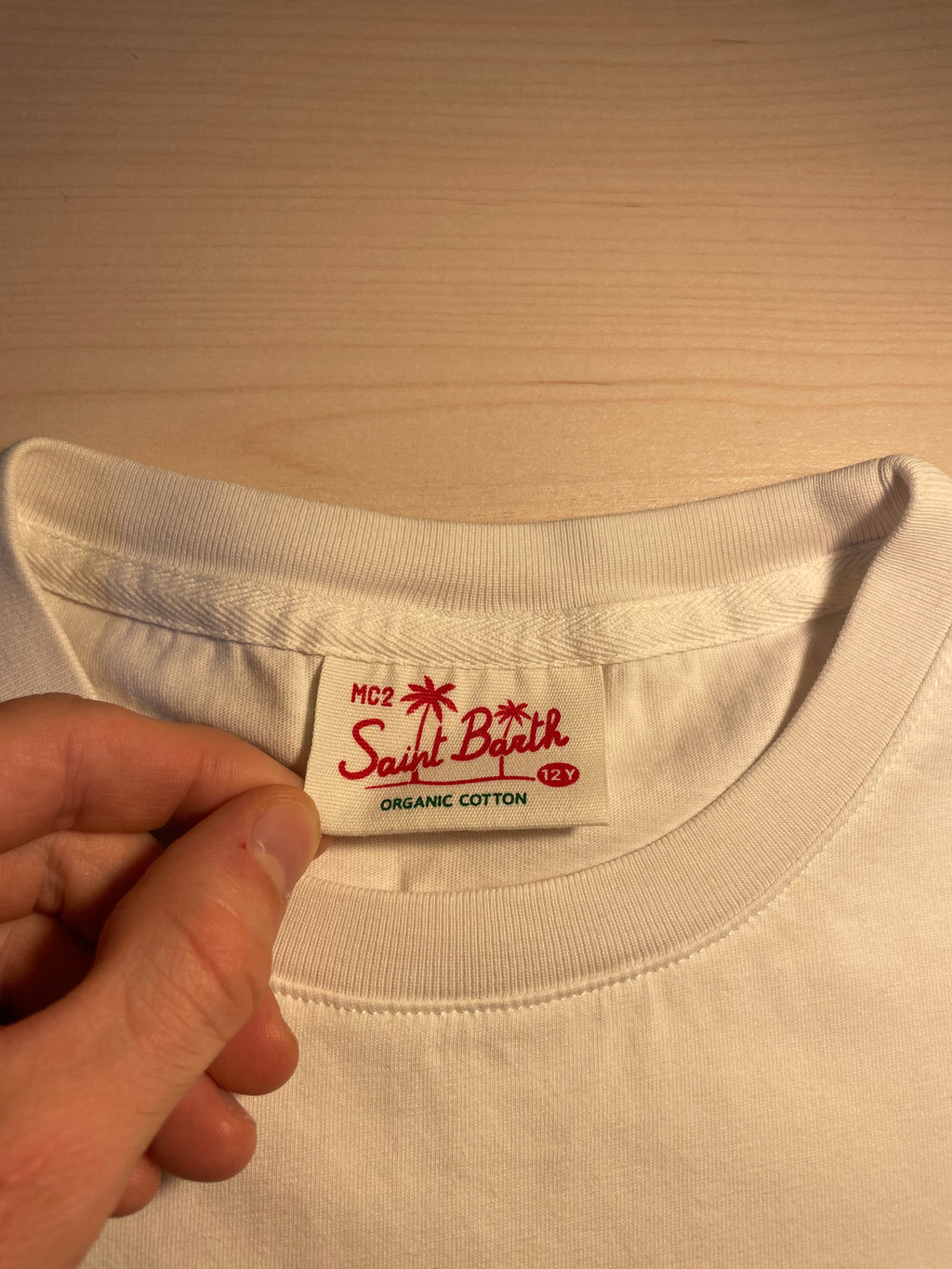 Maglia Saint Barth "Padel Club" bianca
