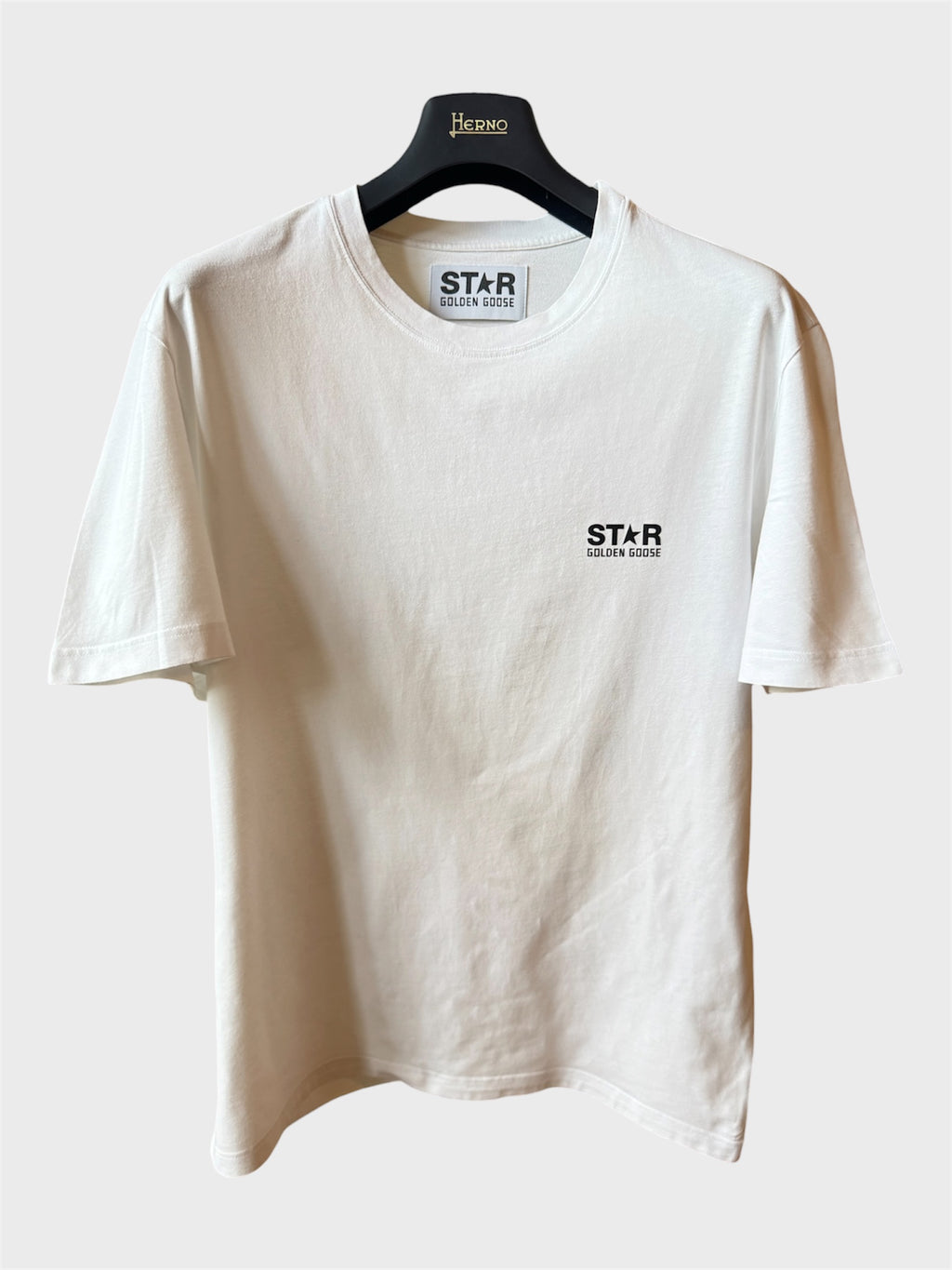 Maglia Golden Goose Star bianca stella nera retro