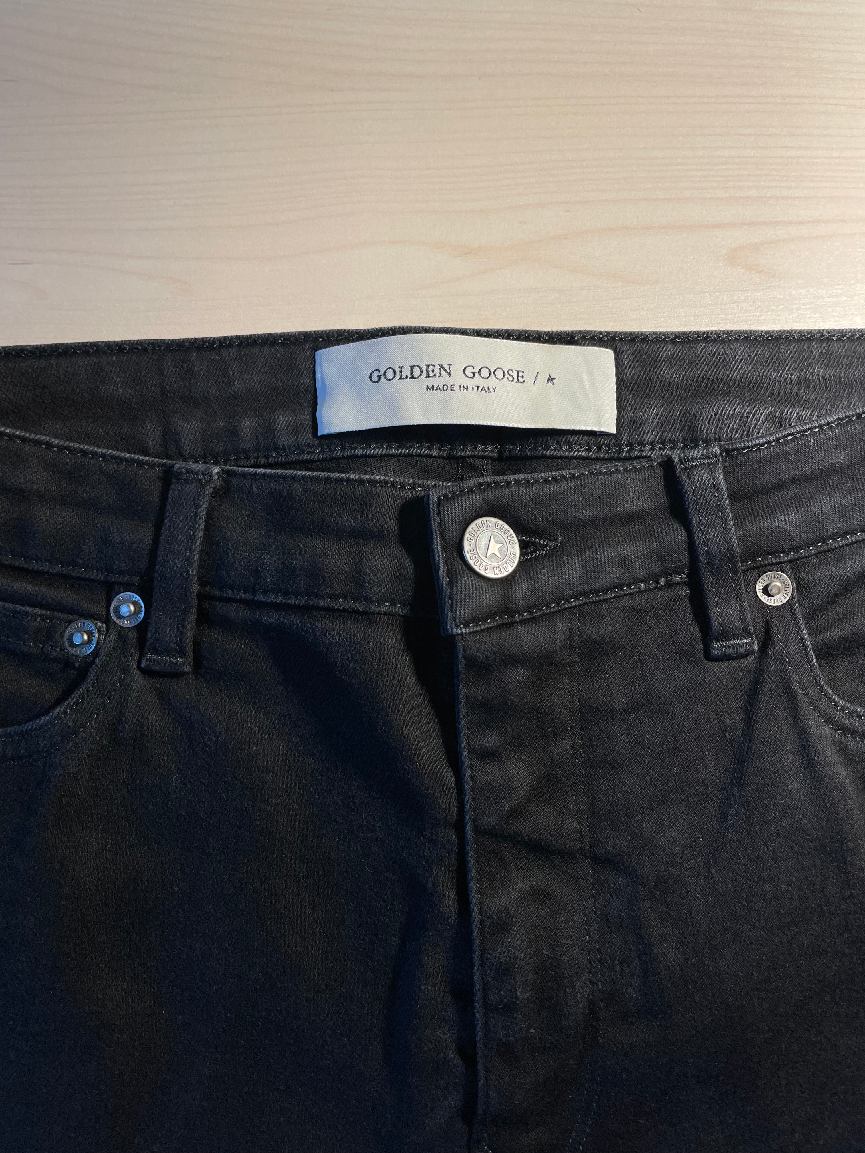 Jeans Golden Goose donna neri