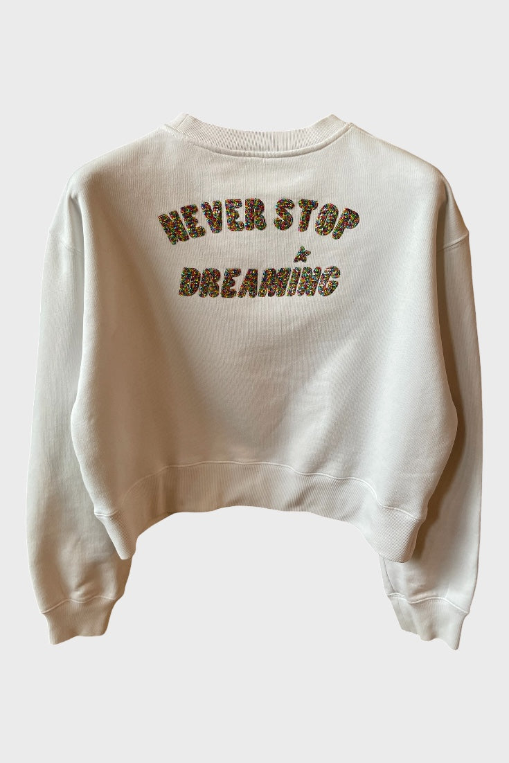 Felpa Golden Goose "Never Stop Dreaming" retro