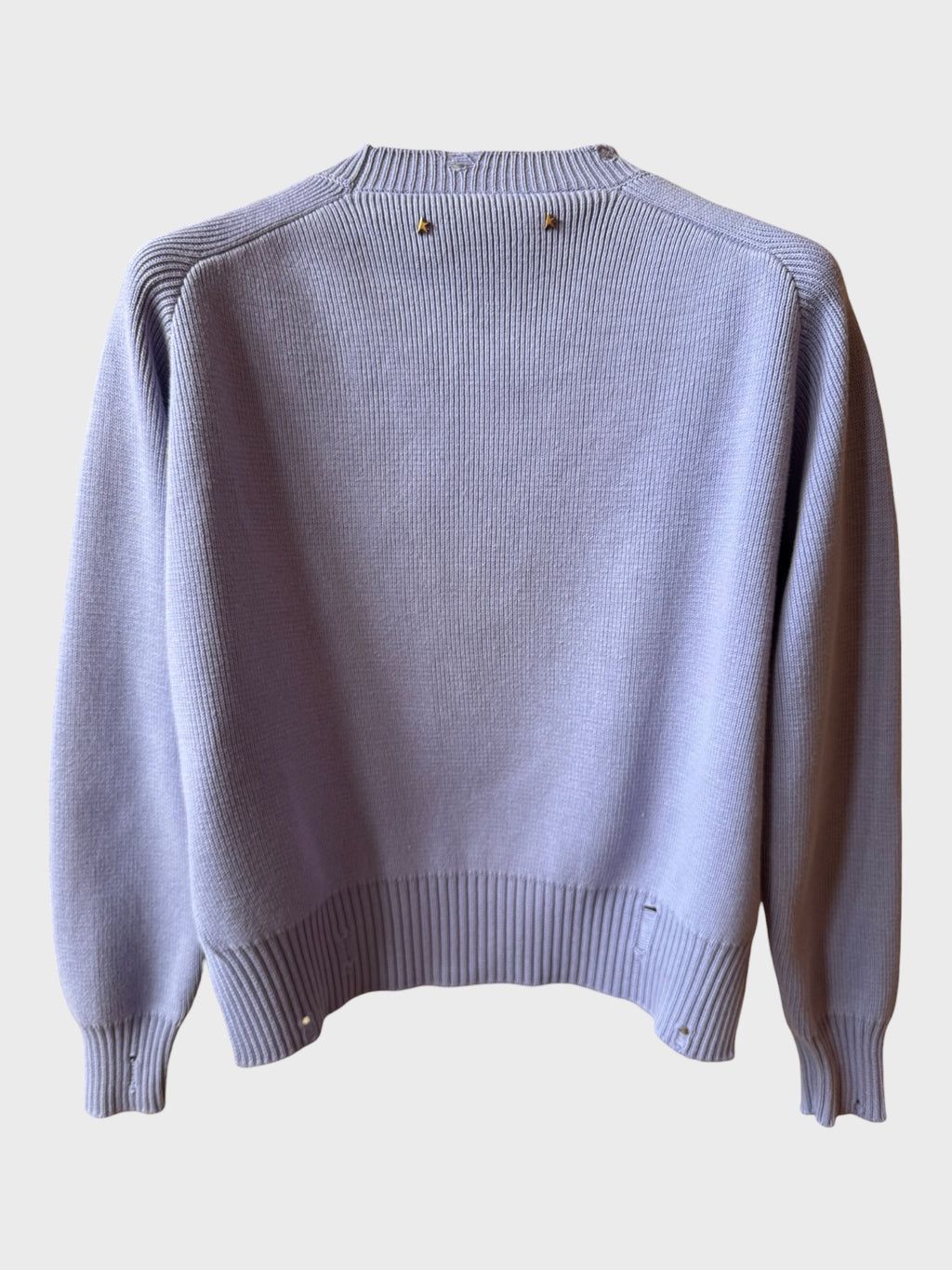 Maglione Golden Goose lilla "Do what you love"