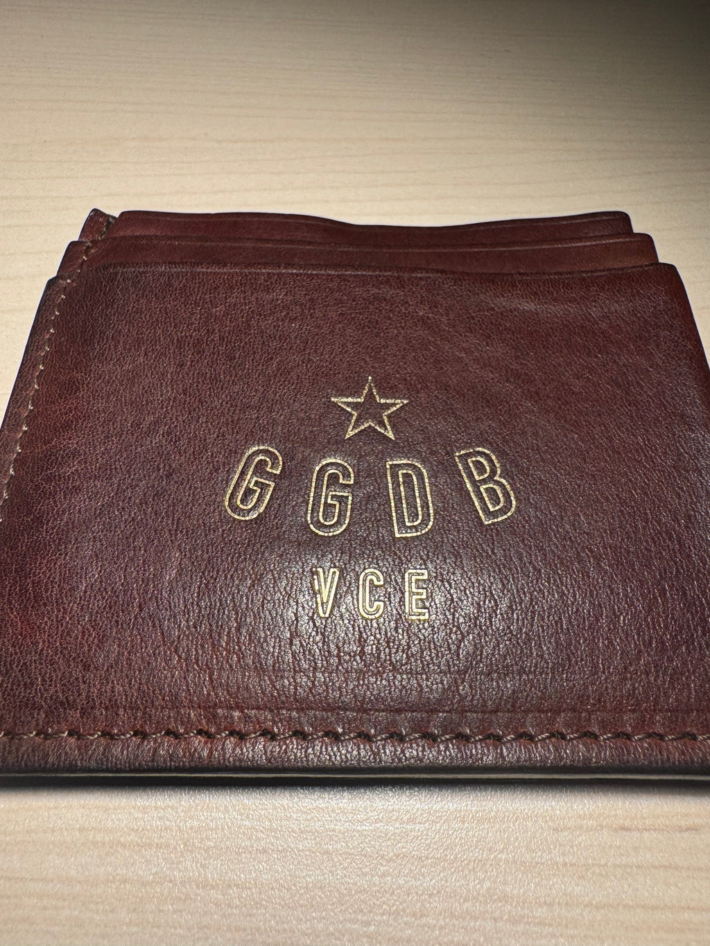 Portacarte Golden Goose pelle