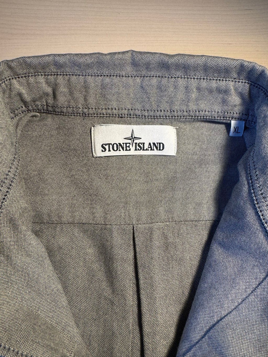 Camicia Stone Island grigia