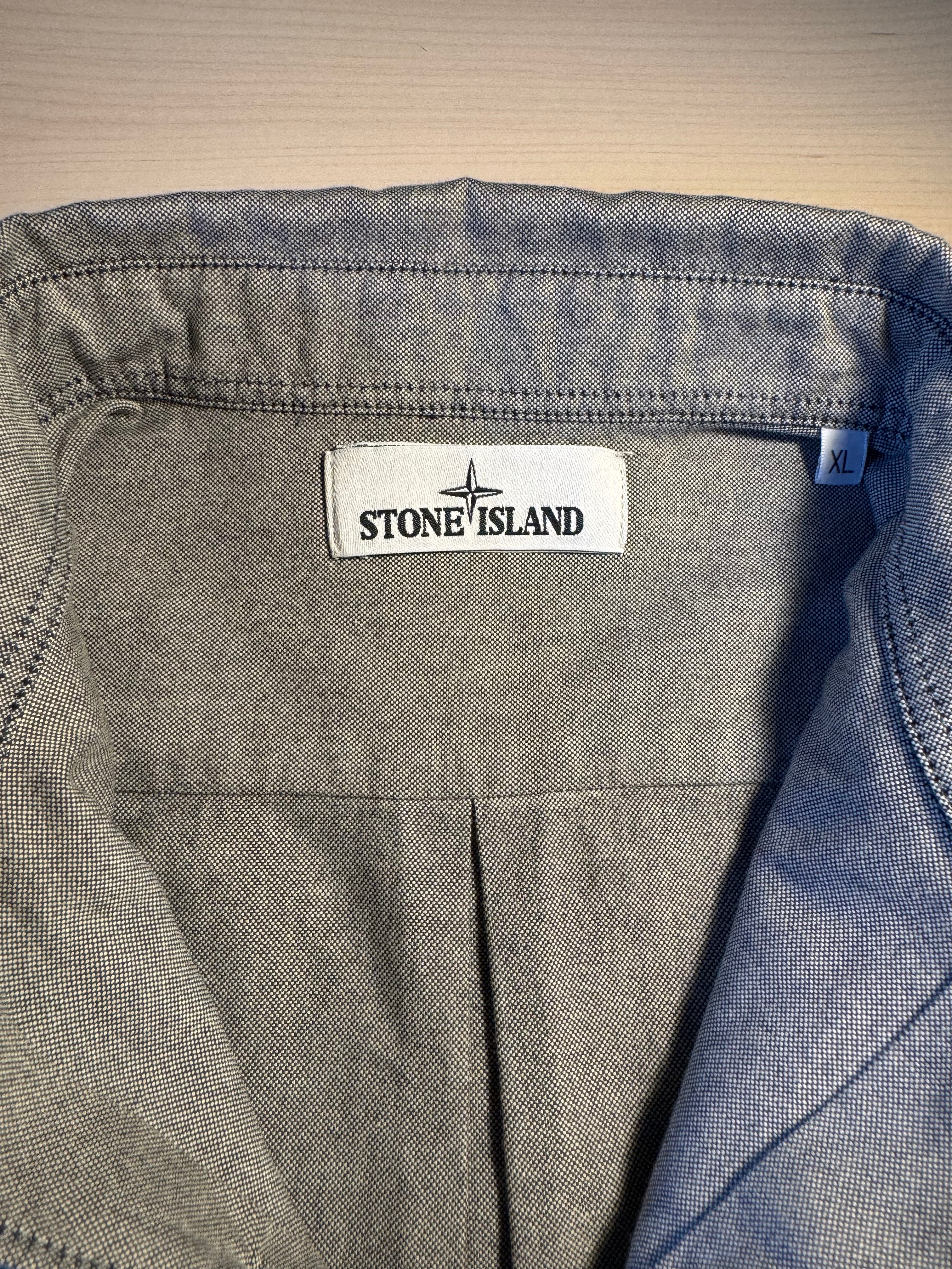 Camicia Stone Island grigia
