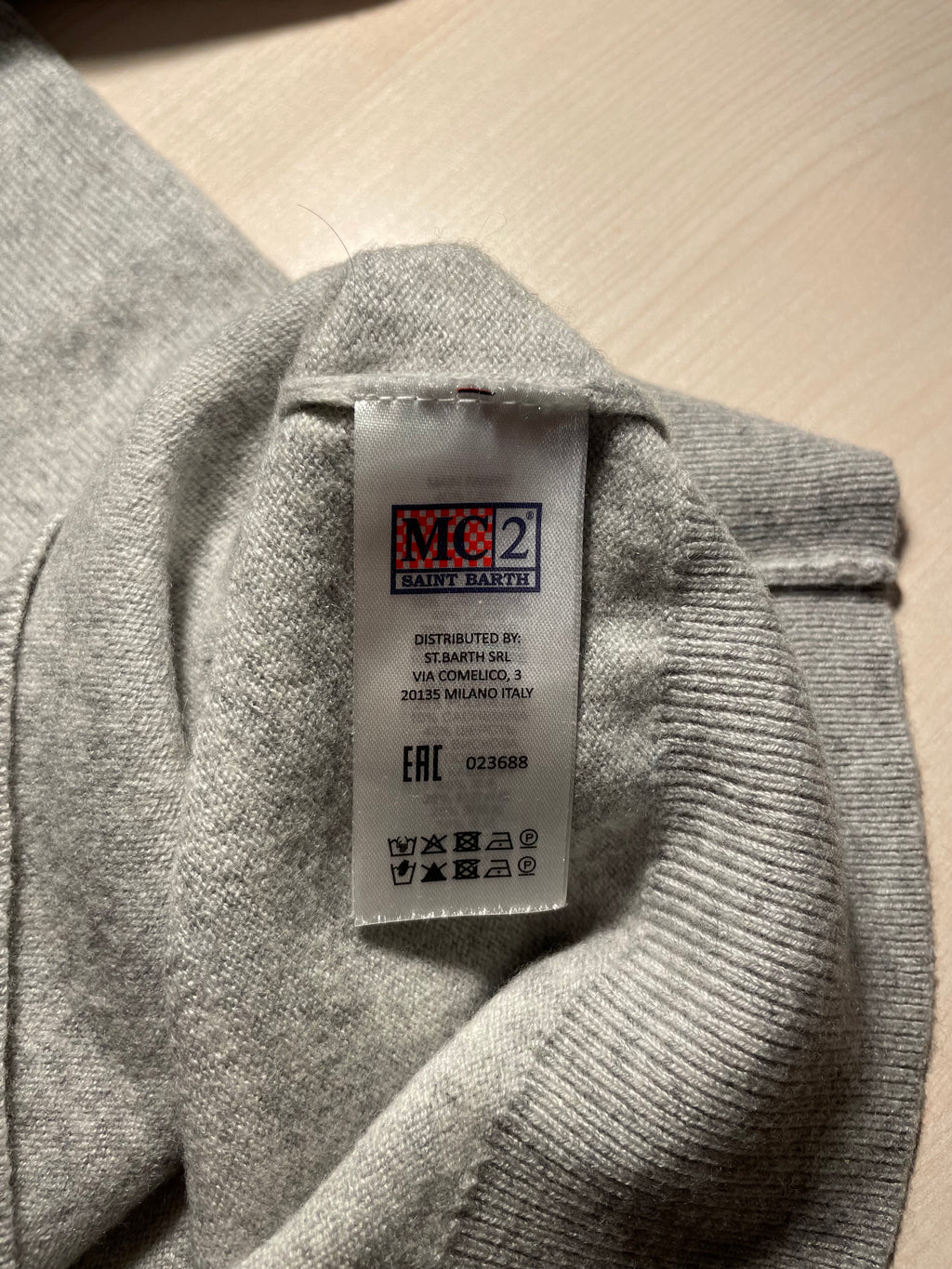 Maglione Saint Barth "Save water drink Spritz”