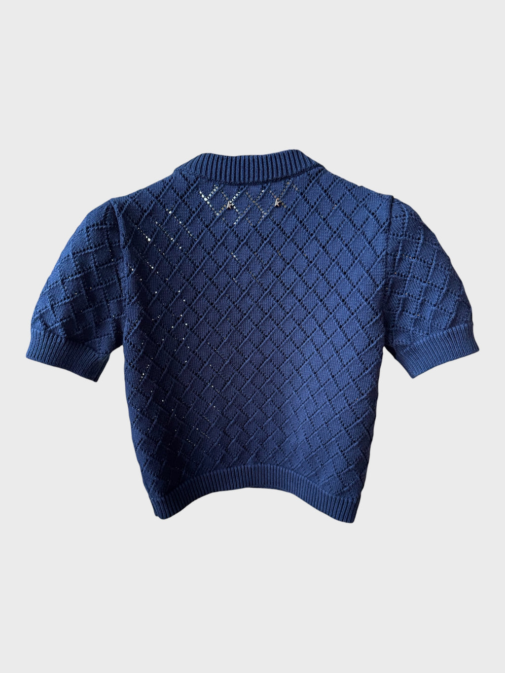 Top Golden Goose blu