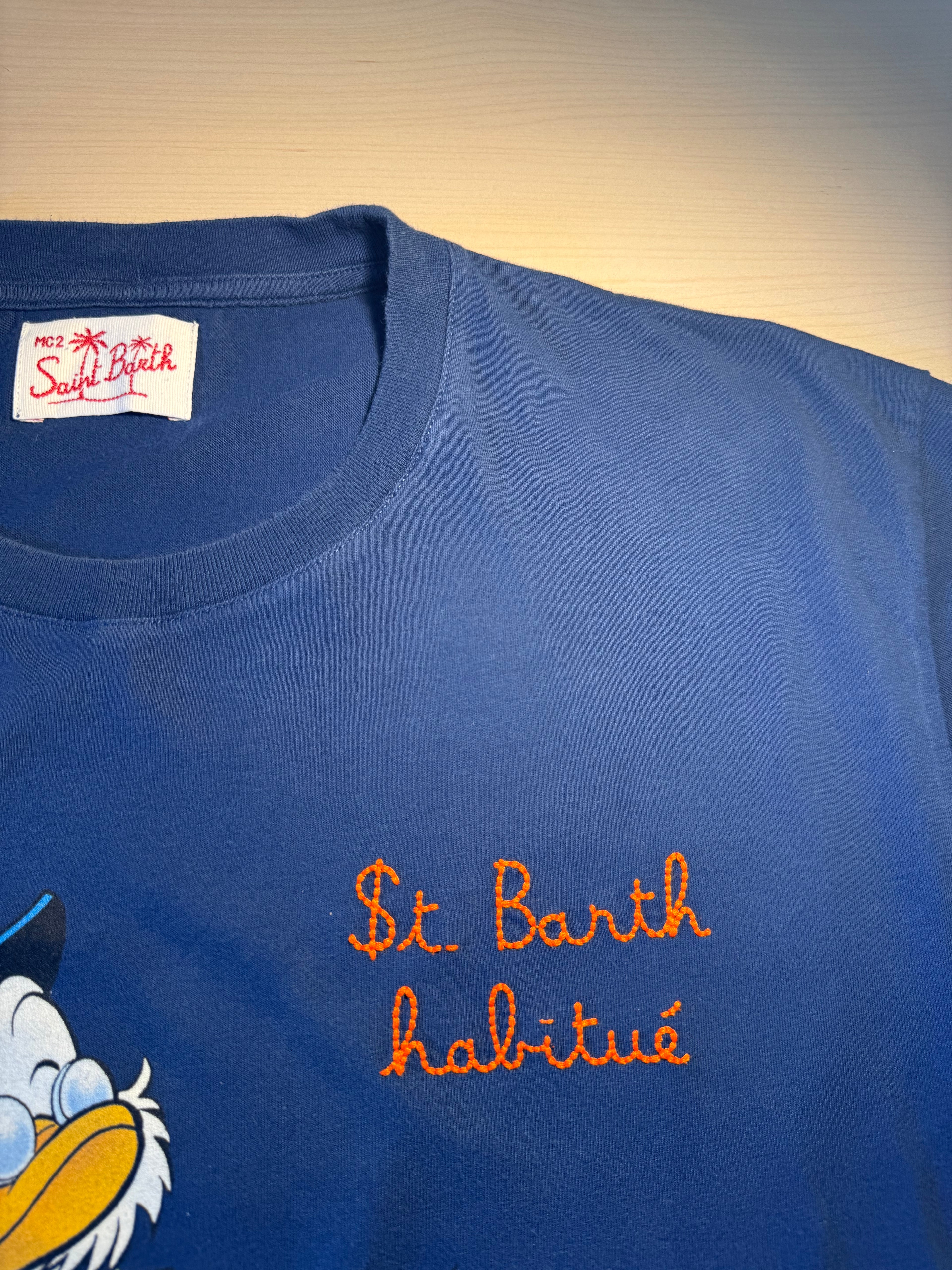 Maglia Saint Barth "$t. Barth Habitué" blu