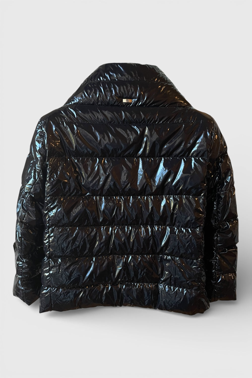 Piumino Herno nero lucido