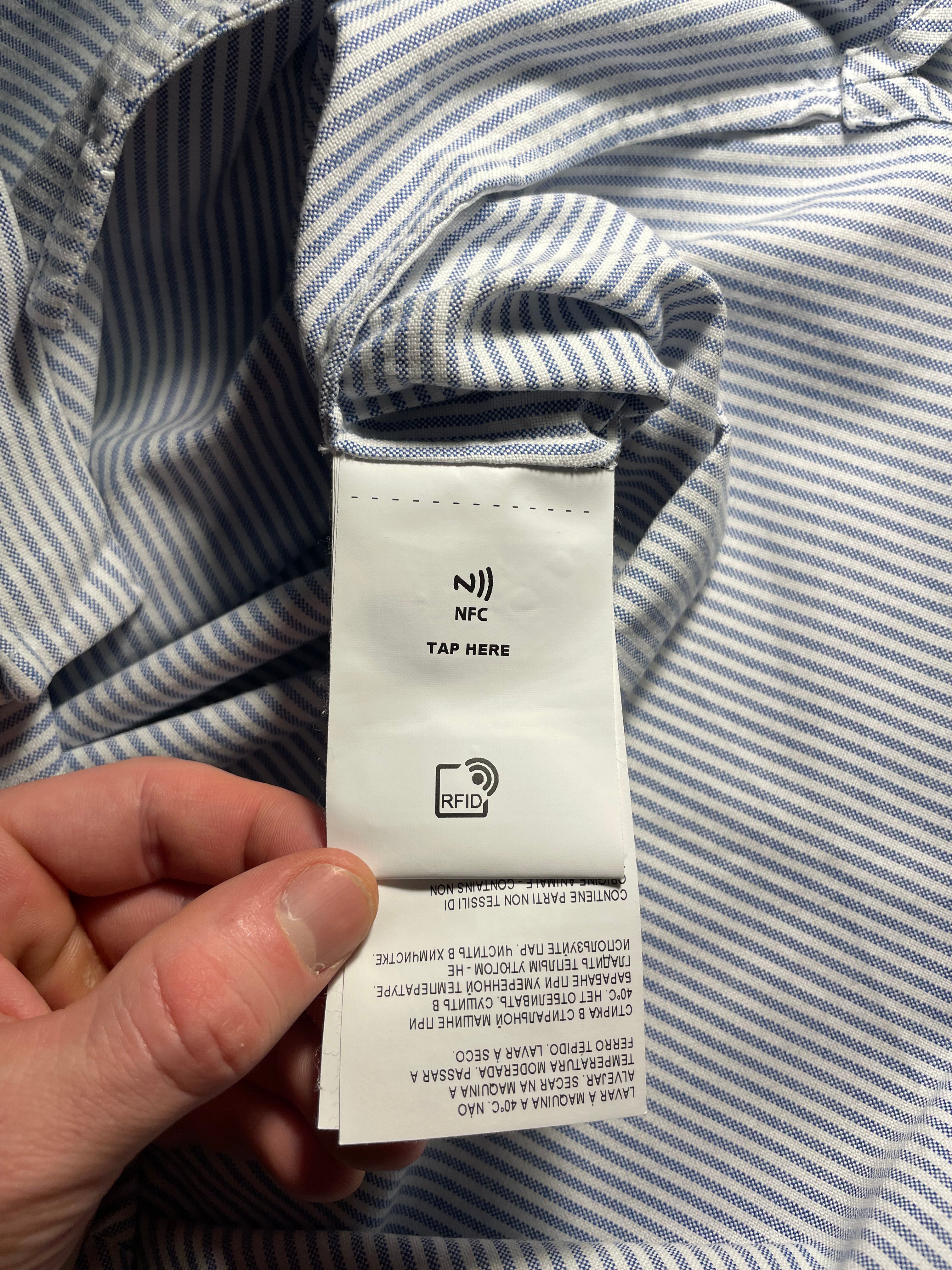 Camicia Golden Goose righe a bastoncino