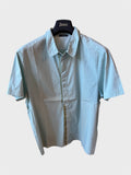Camicia Stone Island Shadow Project maniche corte azzurra