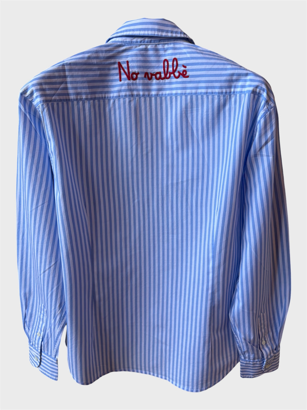 Camicia Saint Barth righe “No Vabbè”