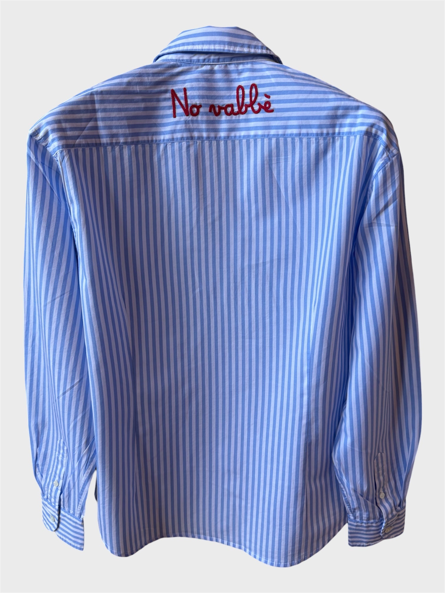 Camicia Saint Barth righe “No Vabbè”