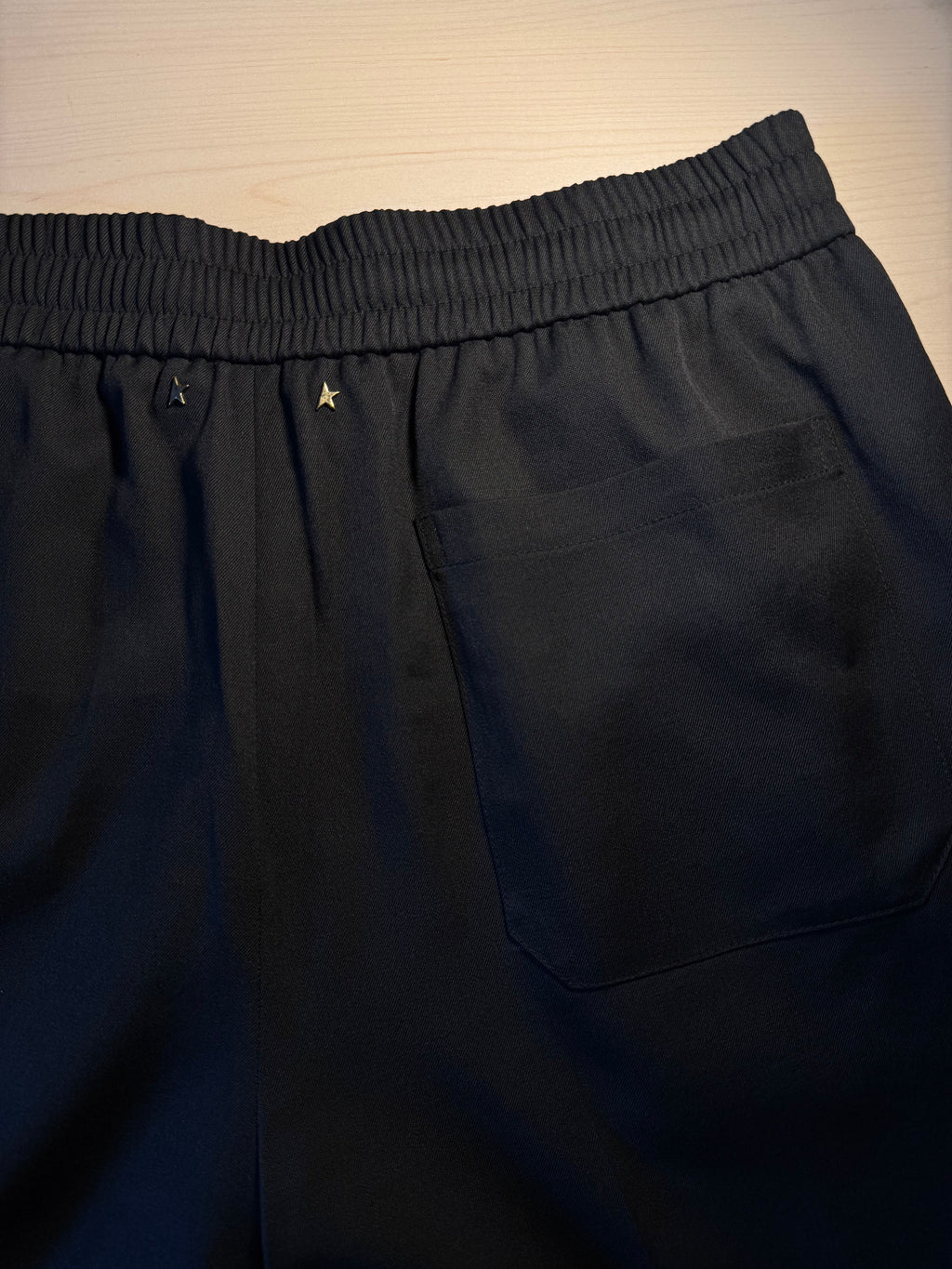 Pantaloni Golden Goose jogging lana neri