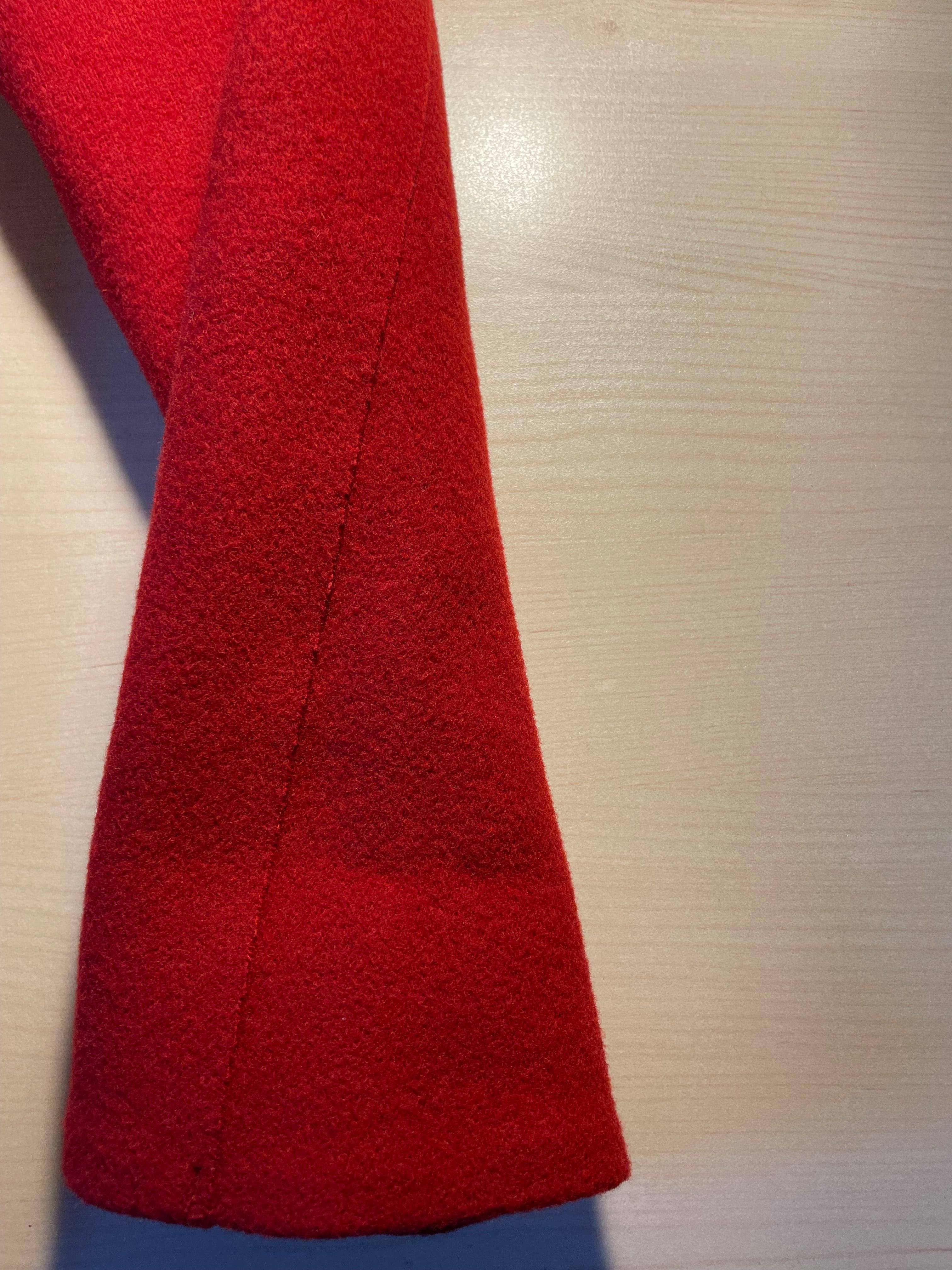 Cappotto Herno rosso lana