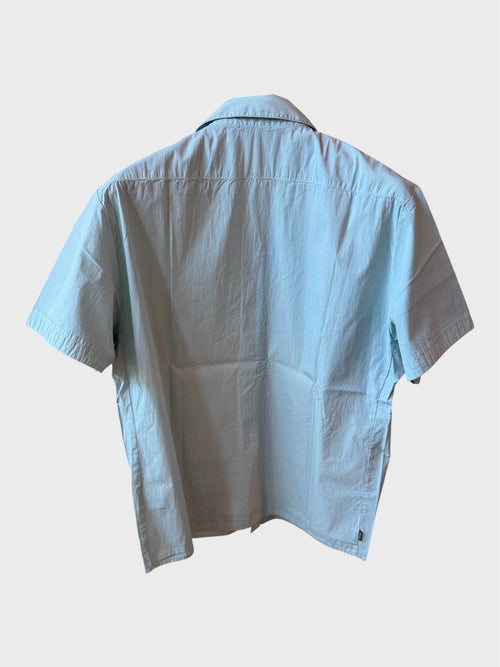 Camicia Stone Island Shadow Project maniche corte azzurra