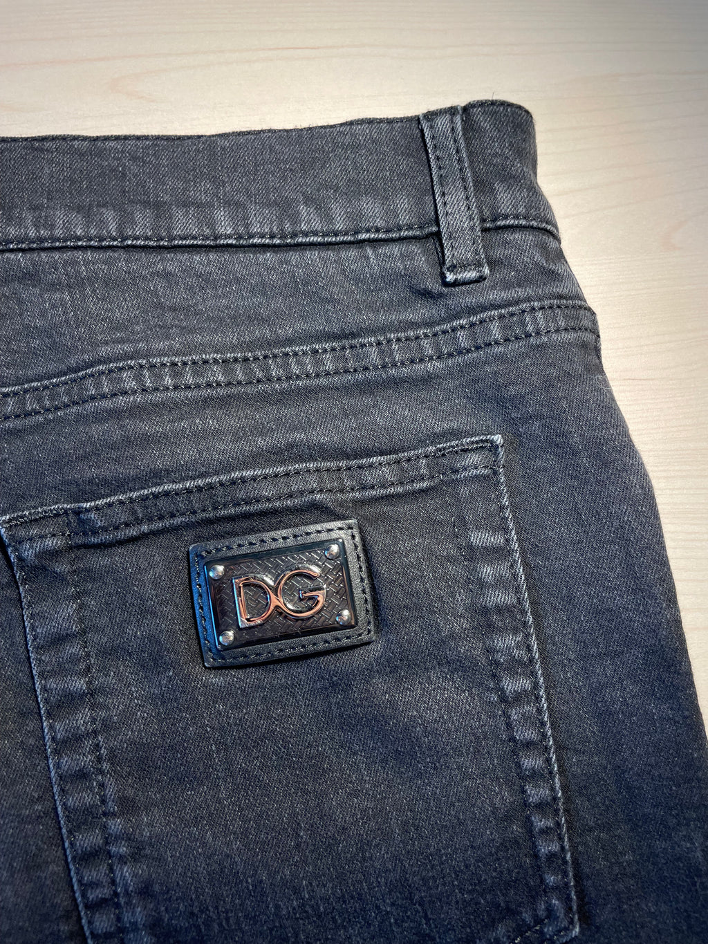 Jeans Dolce e Gabbana Denim Skinny neri